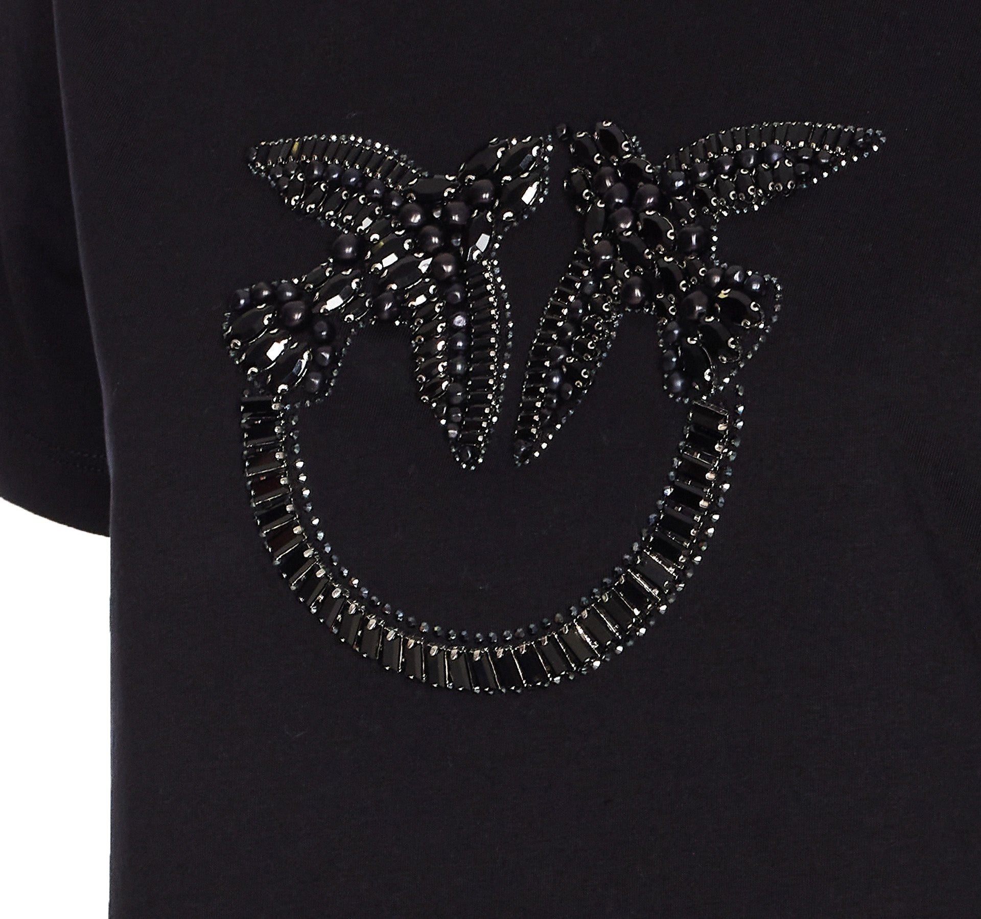 Pinko T-shirts and Polos Black Cotton