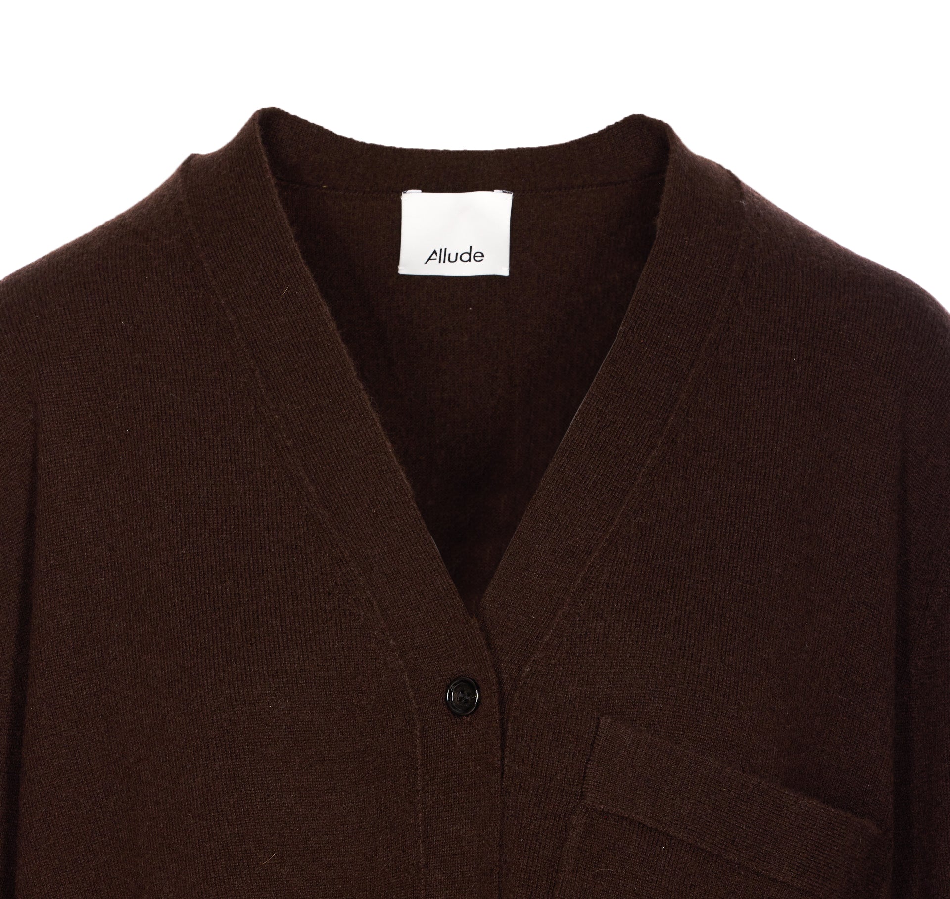 Allude Sweaters Brown Virgin Wool