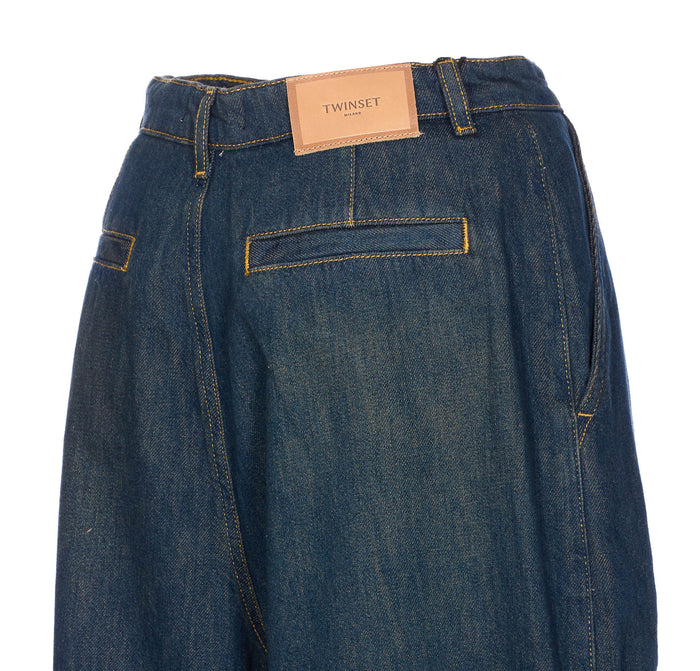 Twin-set Jeans Blue Cotton