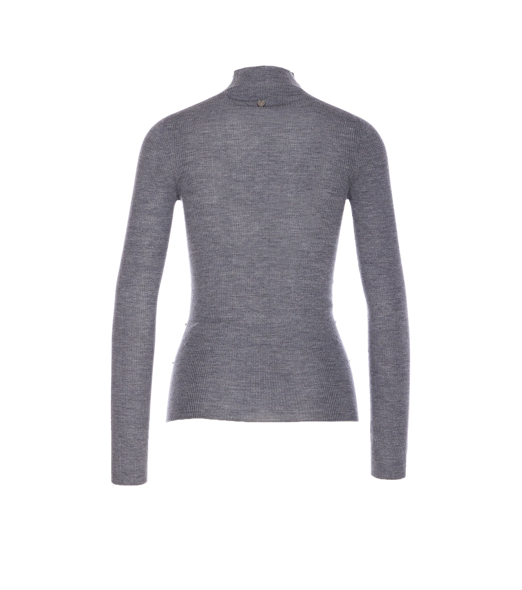 Liu Jo Sweaters Grey Virgin Wool