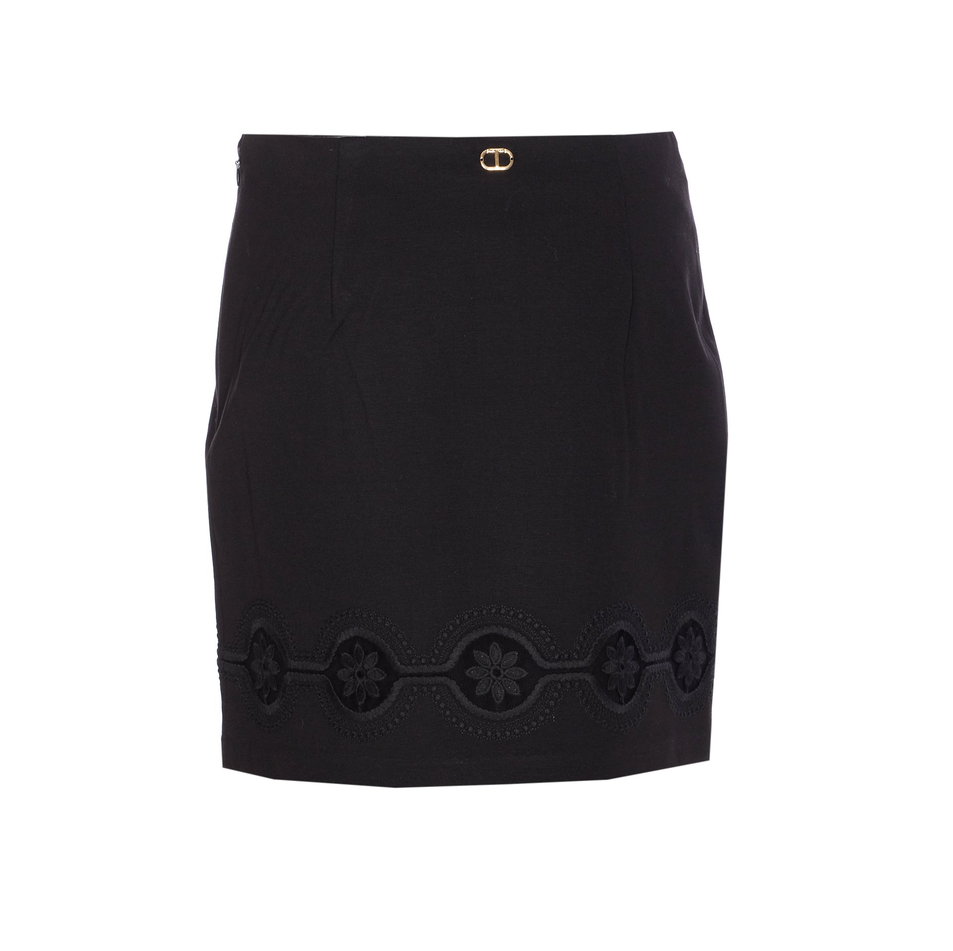 Twin-set Skirts Black Viscose