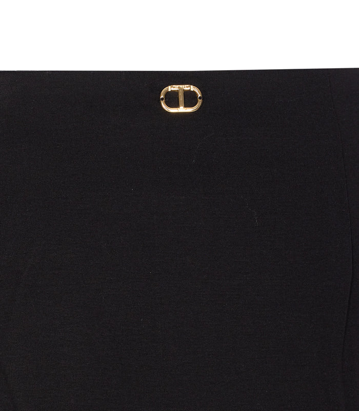 Twin-set Skirts Black Viscose