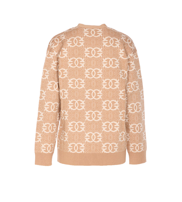 Pinko Sweaters Beige Viscose