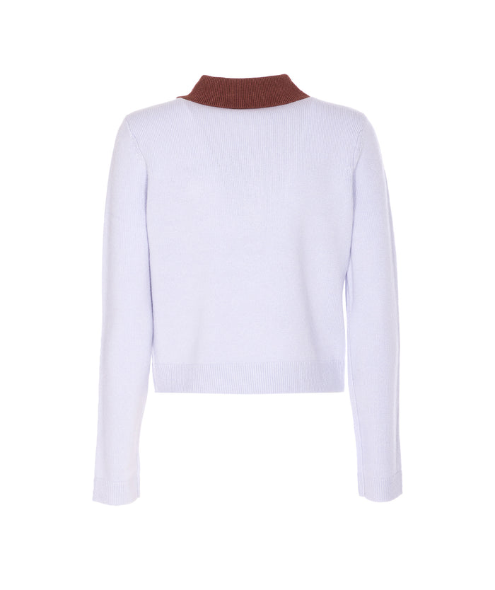 Self Portrait Sweaters Lilac Wool