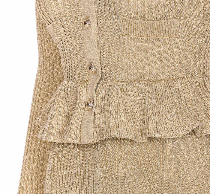 Self Portrait Dresses Beige Viscose