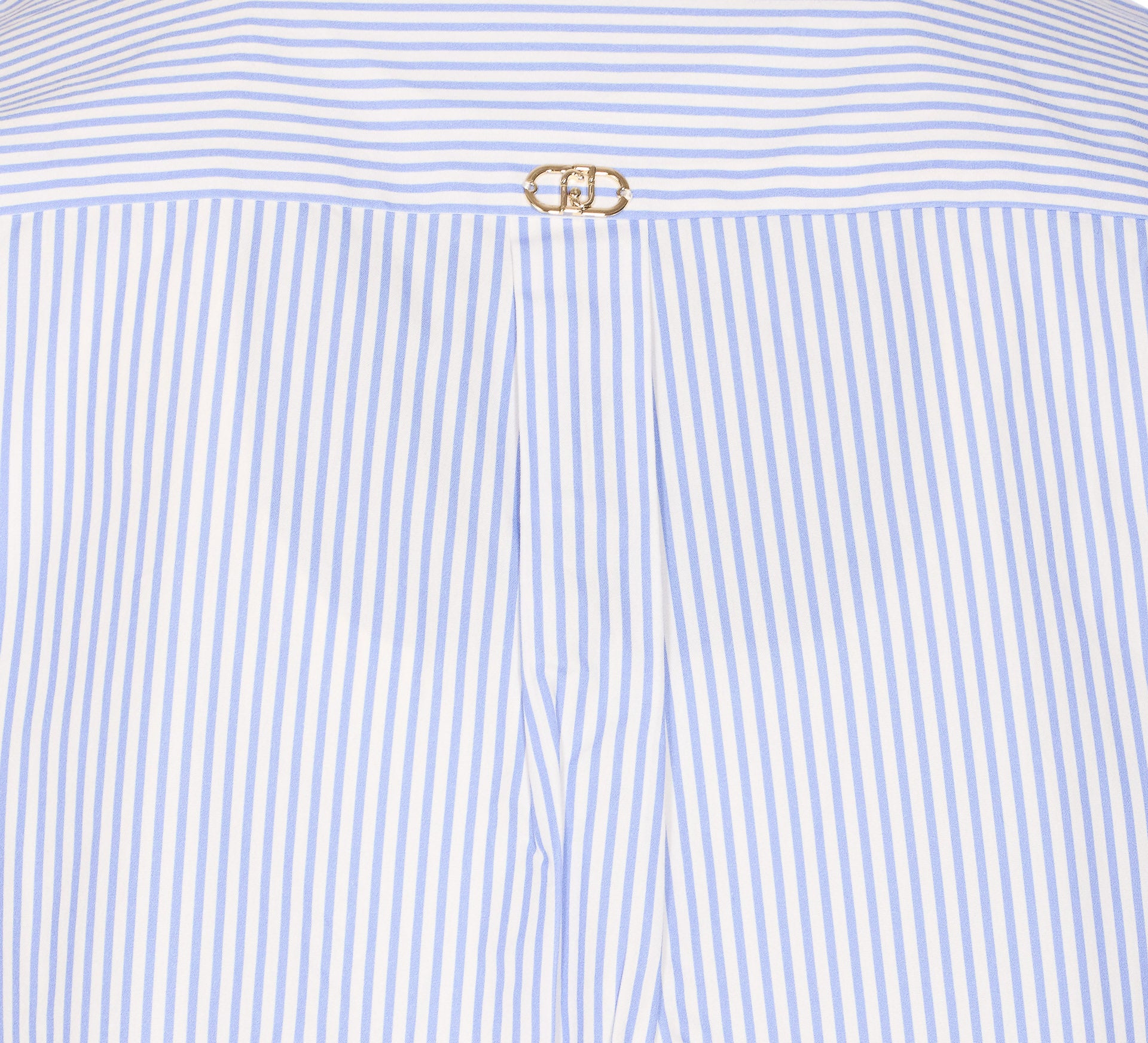 Liu Jo Shirts Blue Cotton