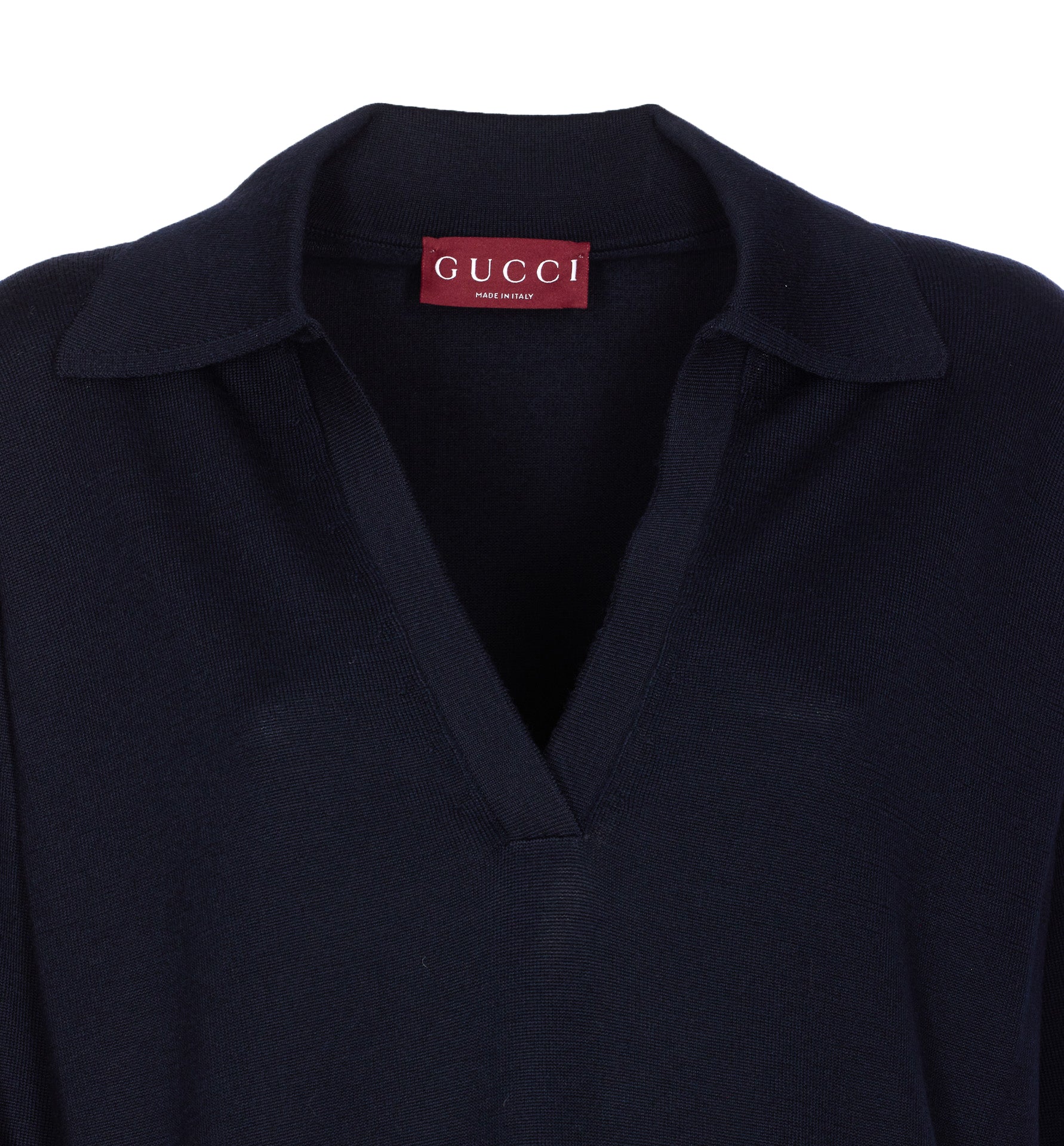 Gucci Sweaters Blue Wool