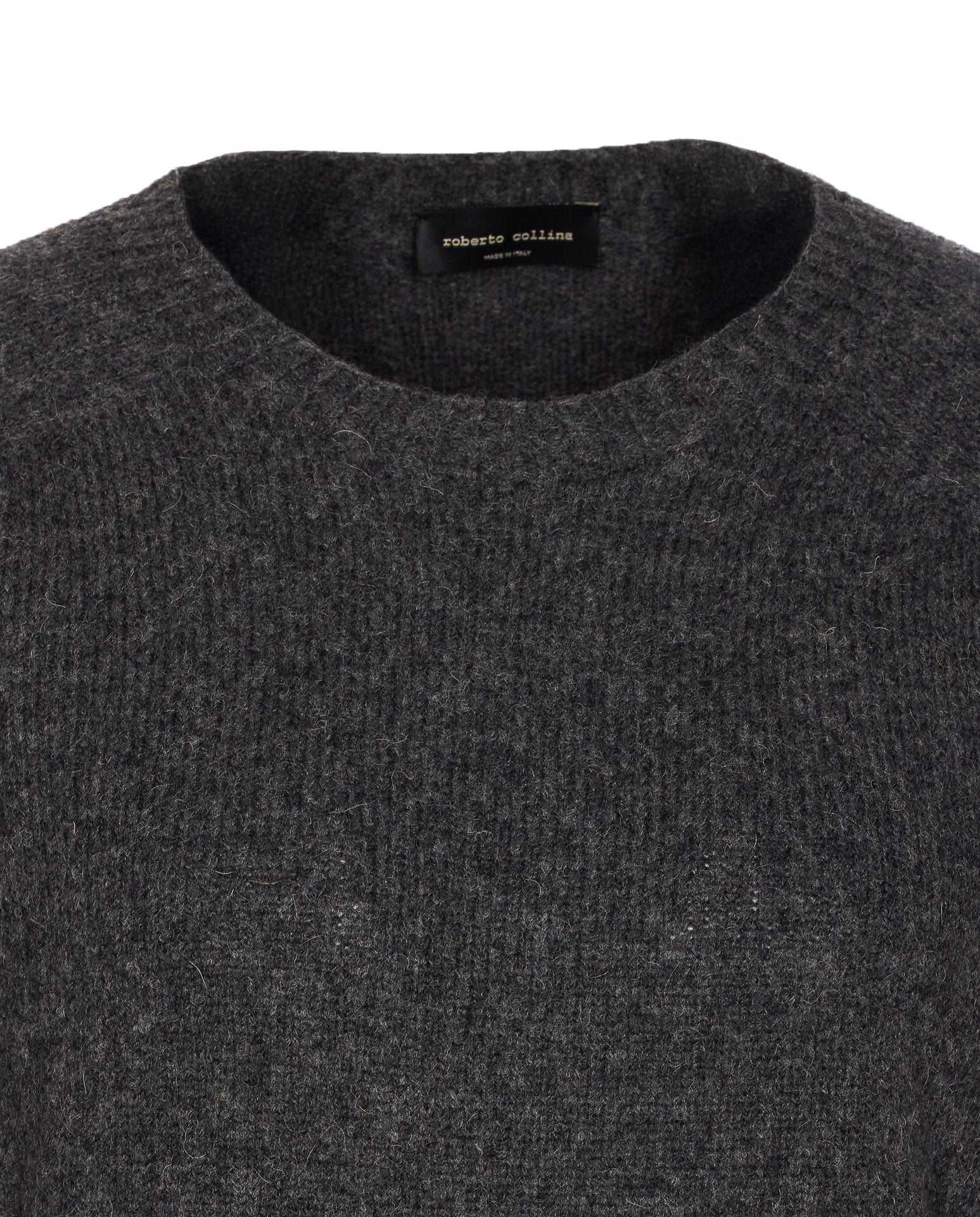 Roberto Collina Sweaters Grey Merino Wool