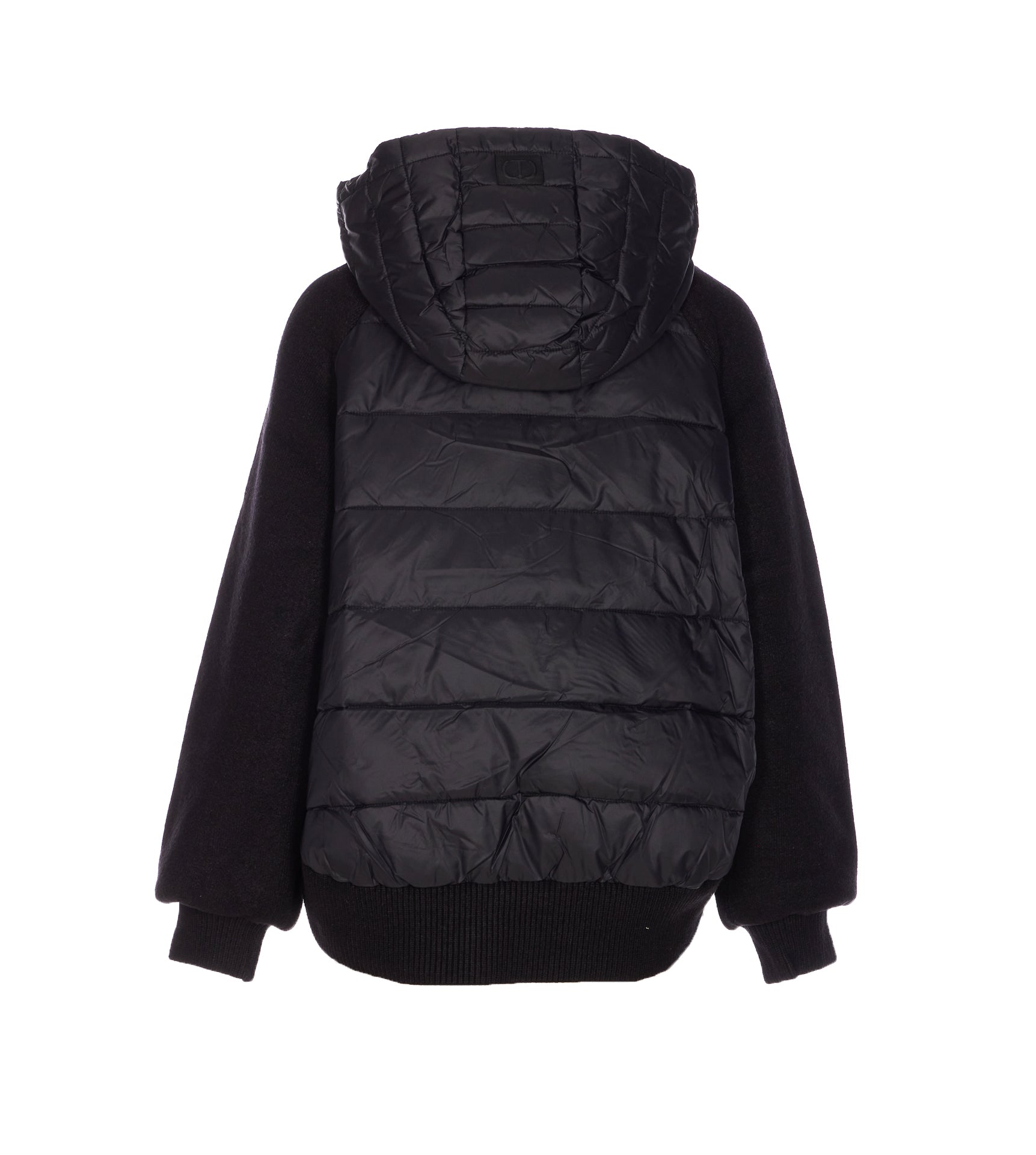 Twin-Set Coats Black Polyamide