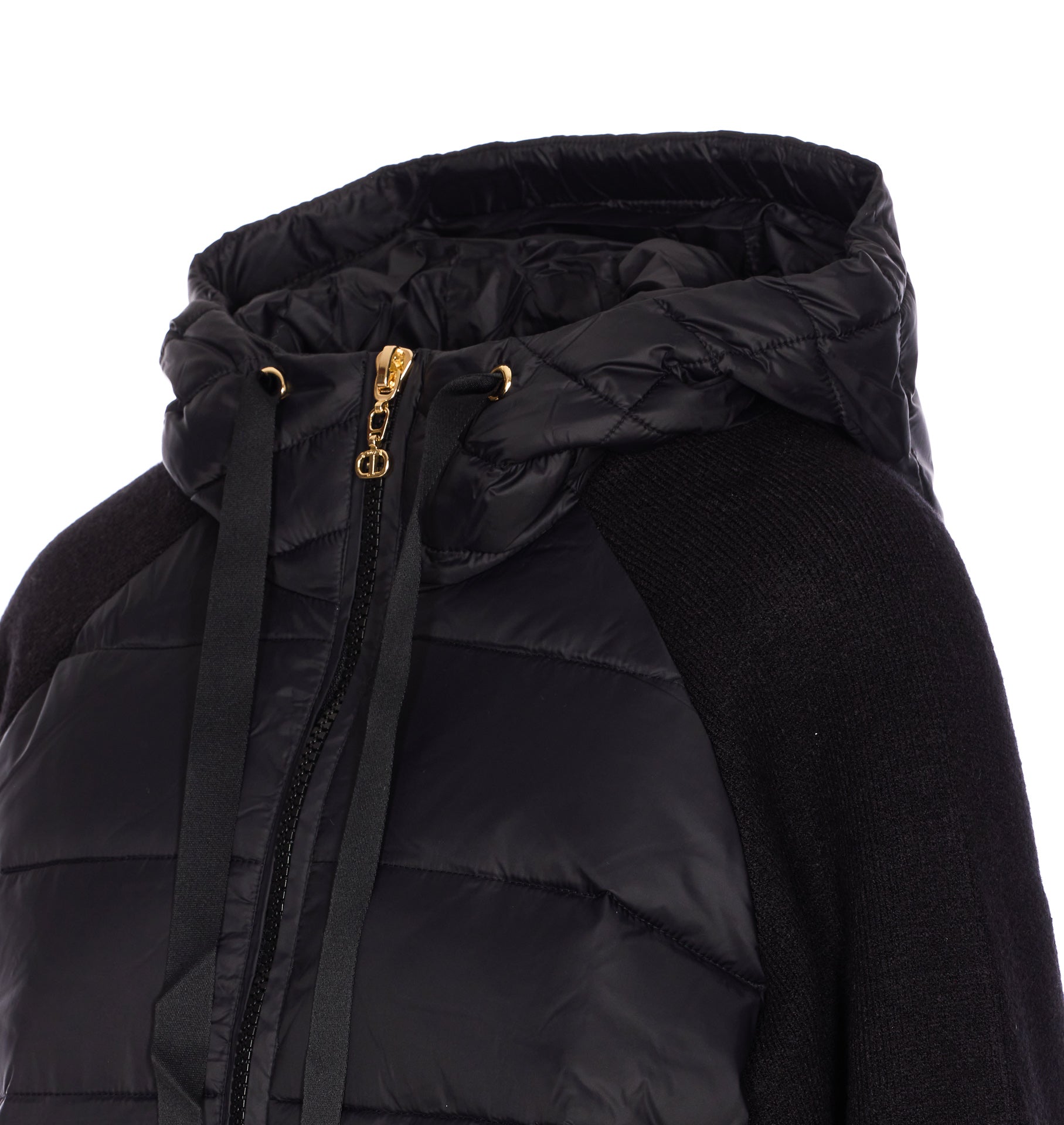 Twin-Set Coats Black Polyamide