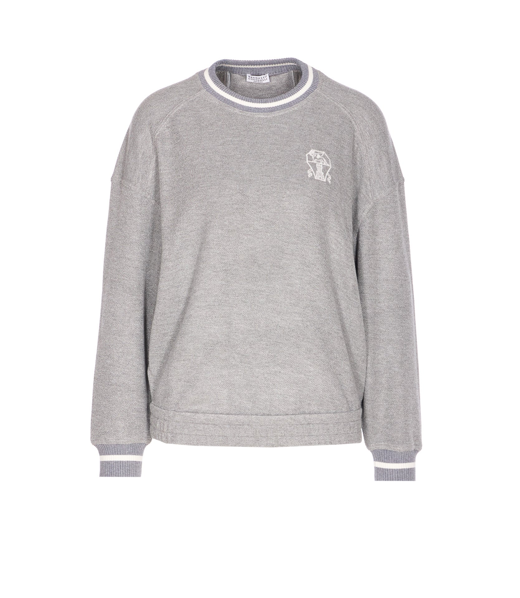 Brunello Cucinelli Sweaters Grey Viscose