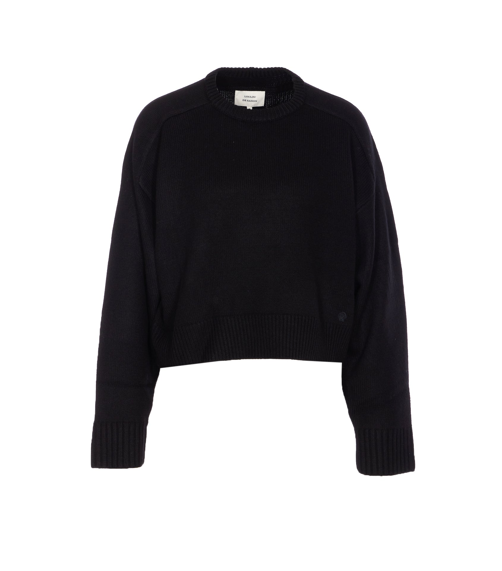 Loulou De Saison Sweaters Black Merino Wool