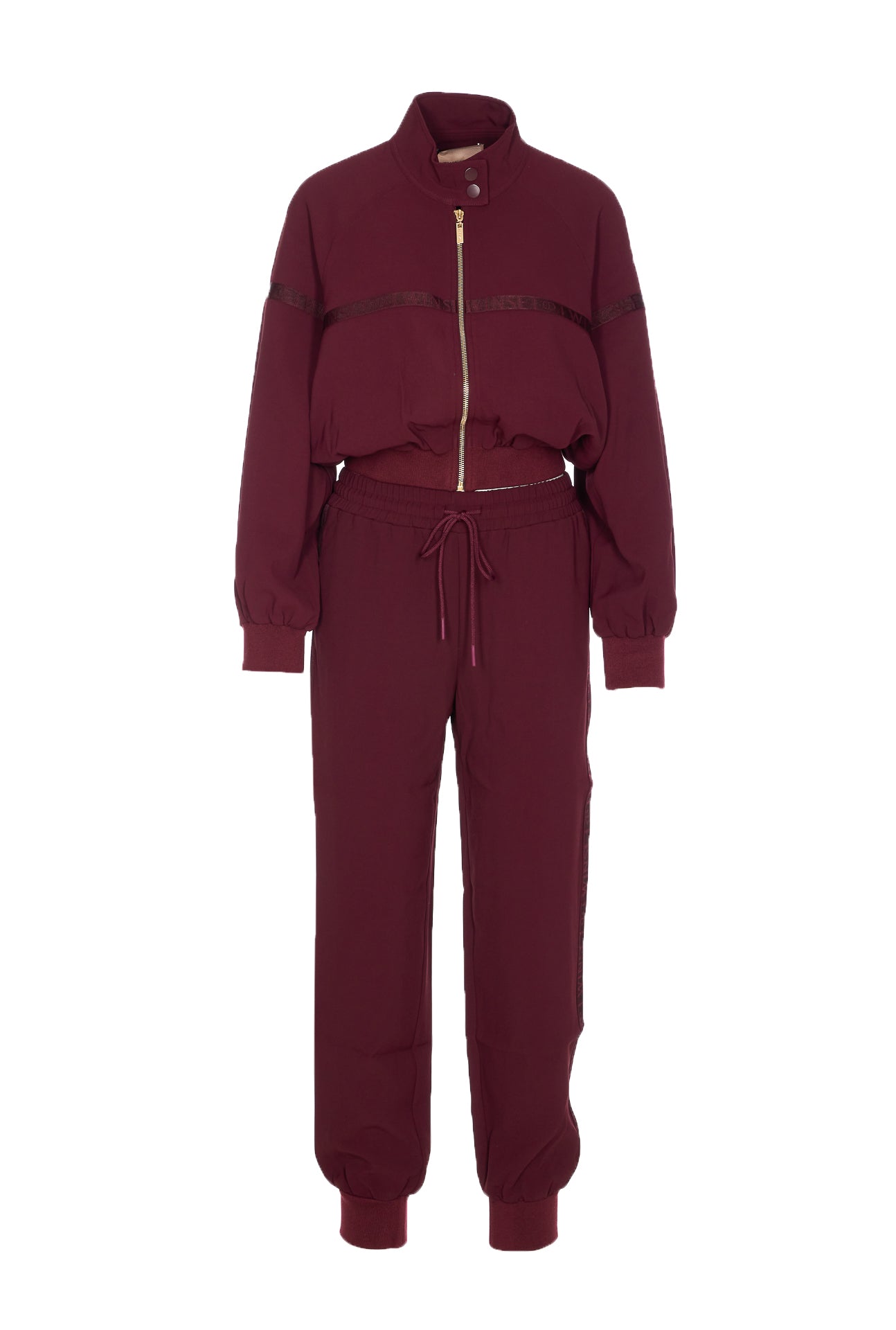 Twin-set Trousers Red Polyester