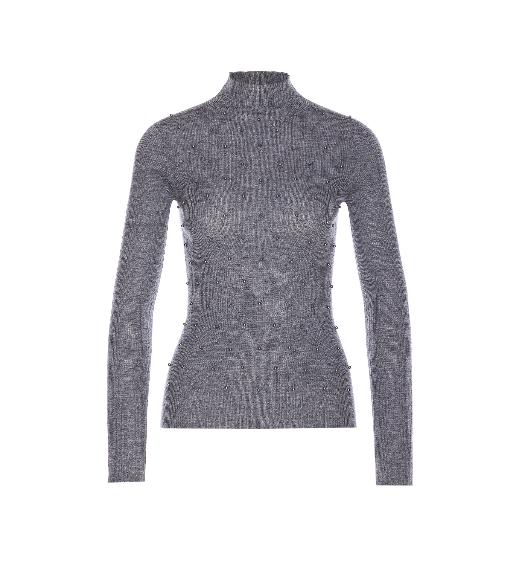 Liu Jo Sweaters Grey Virgin Wool