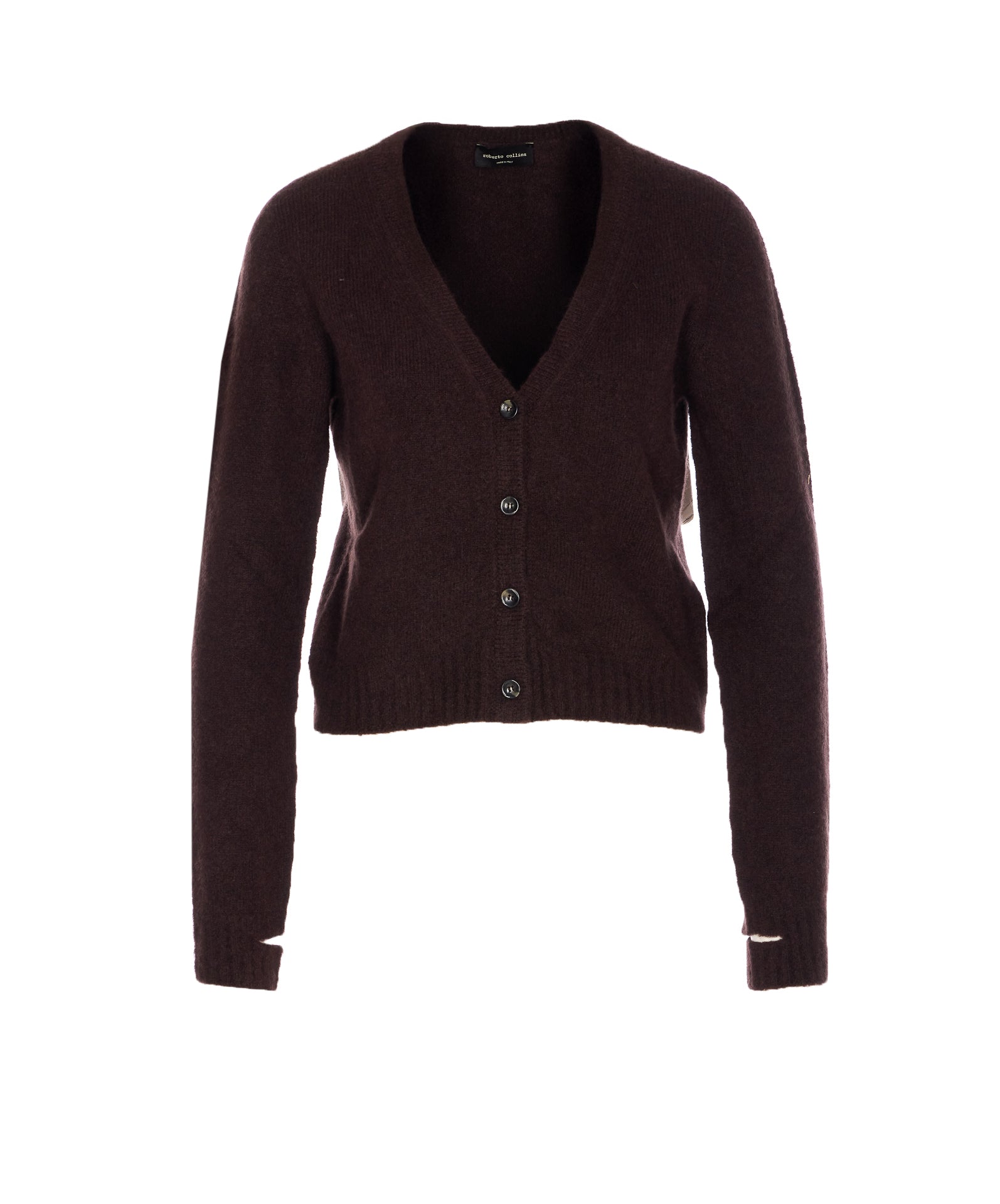 Roberto Collina Sweaters Brown Cashmere