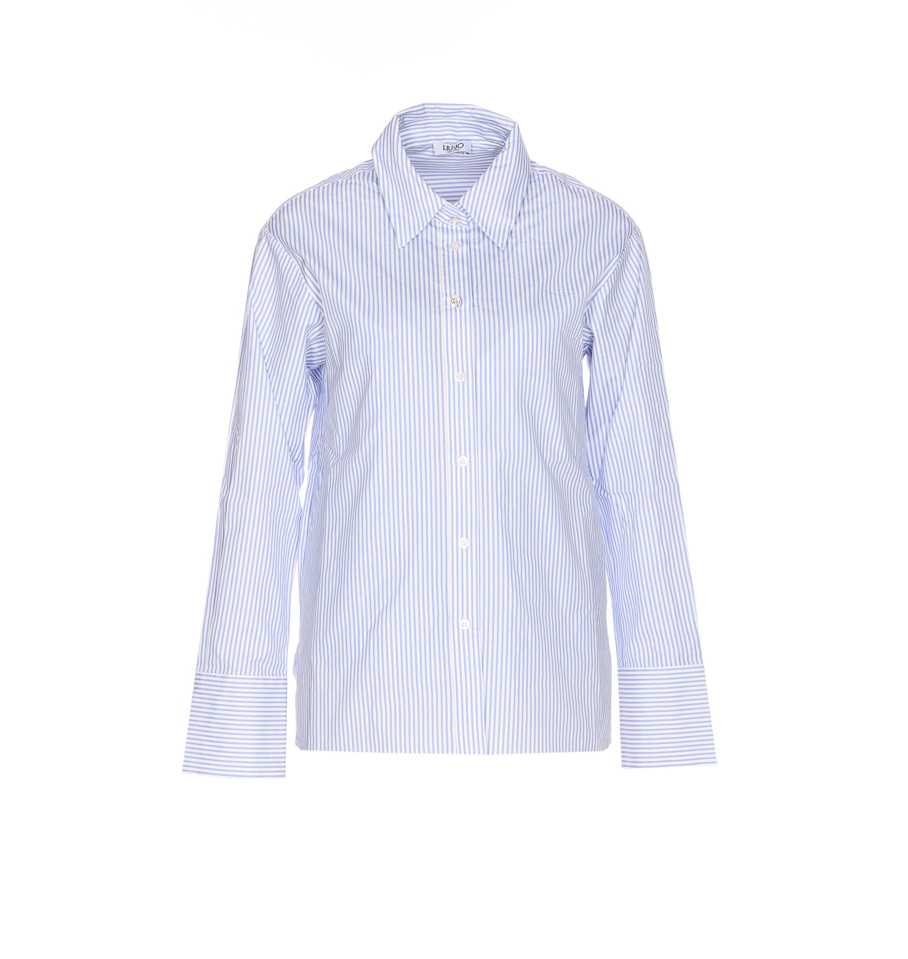 Liu Jo Shirts Blue Cotton