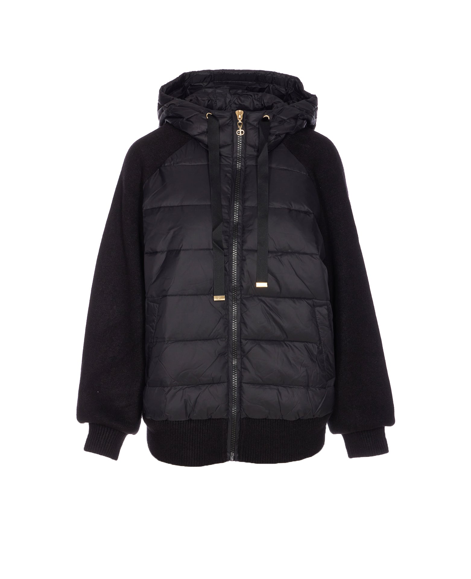 Twin-Set Coats Black Polyamide