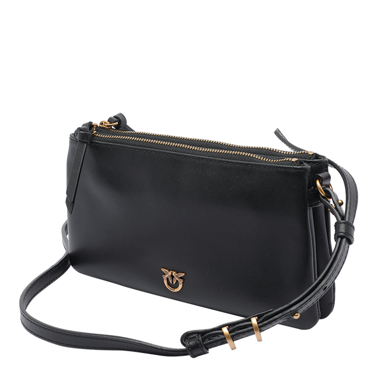 Pinko Bags Black Calf Leather