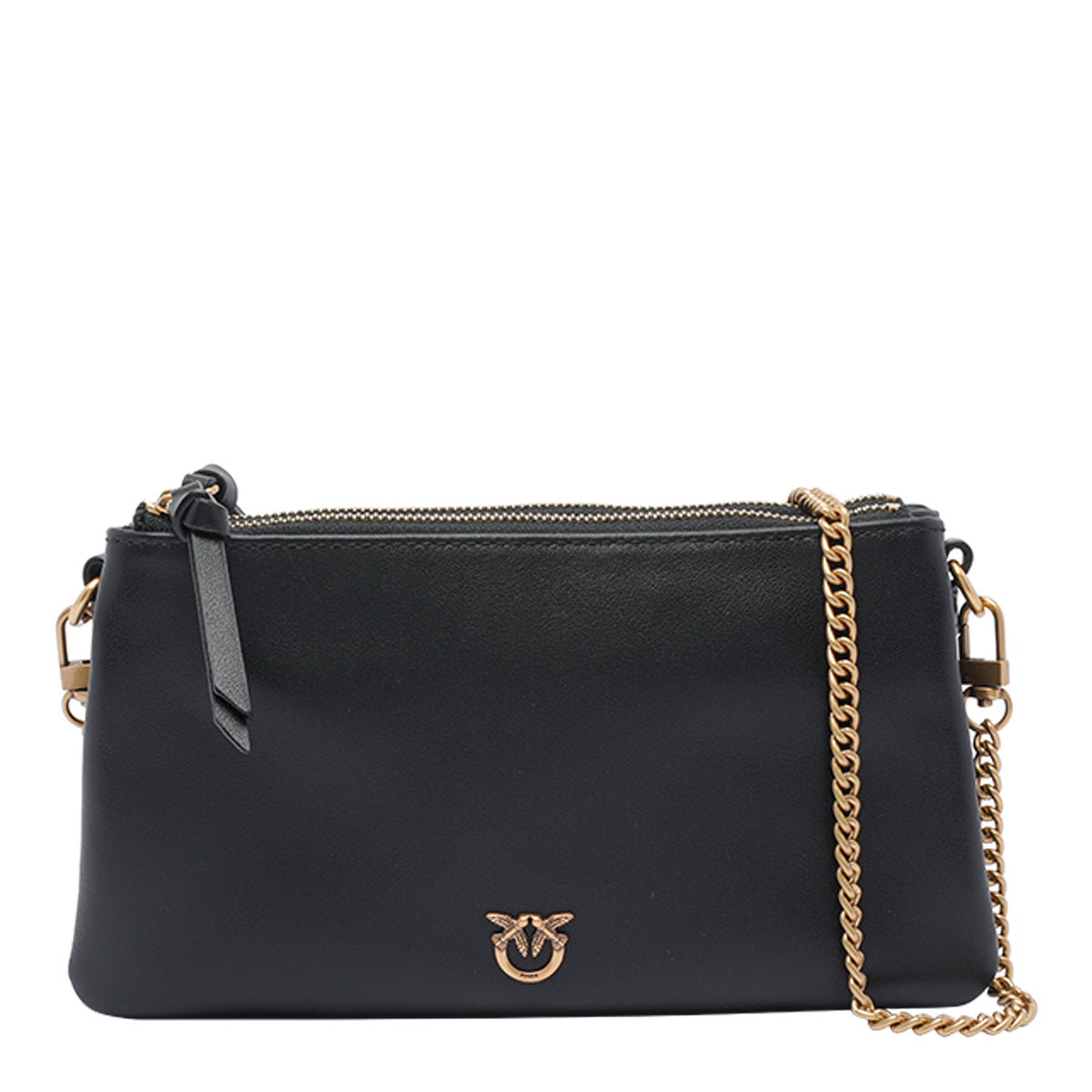 Pinko Bags Black Calf Leather