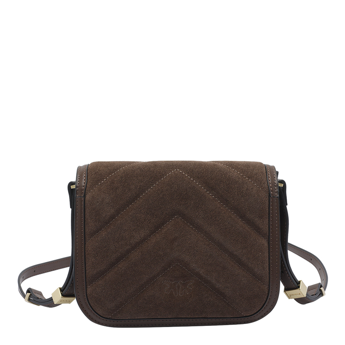 Pinko Bags Brown Calf Leather