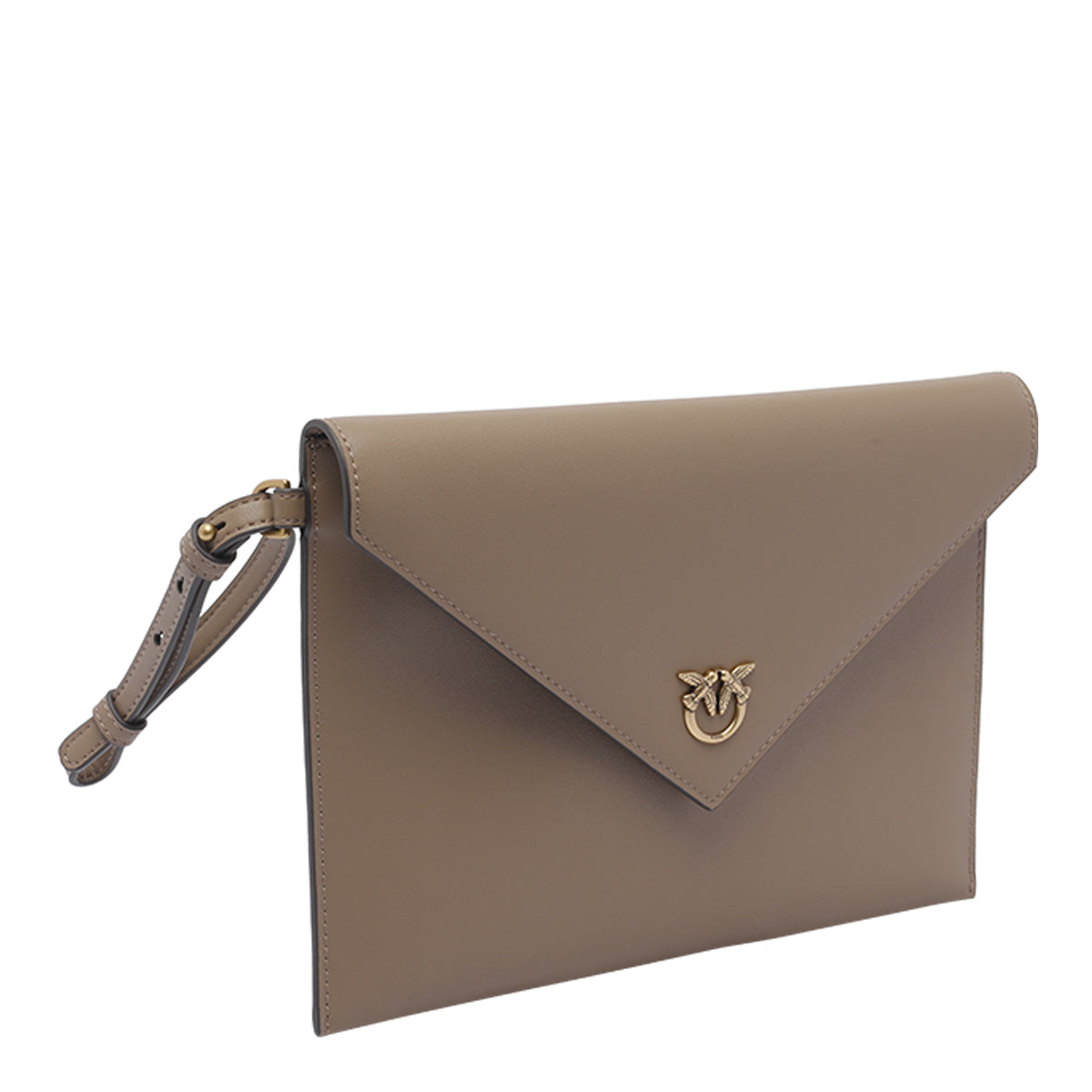Pinko Bags Beige Calf Leather