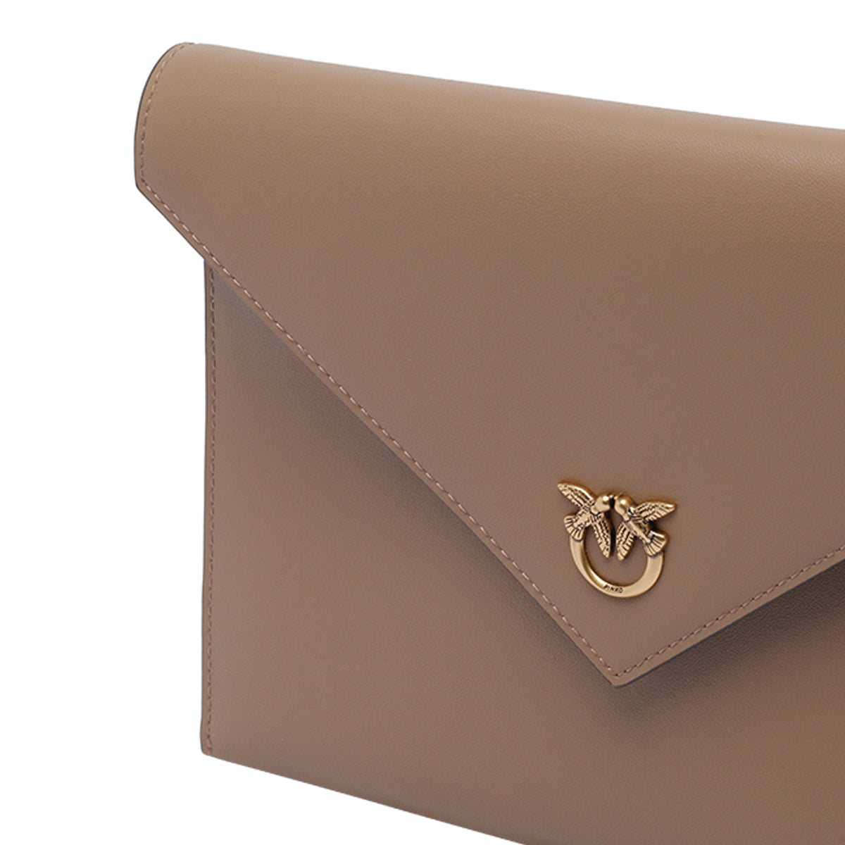 Pinko Bags Beige Calf Leather
