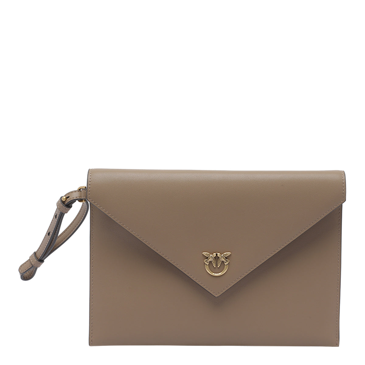 Pinko Bags Beige Calf Leather