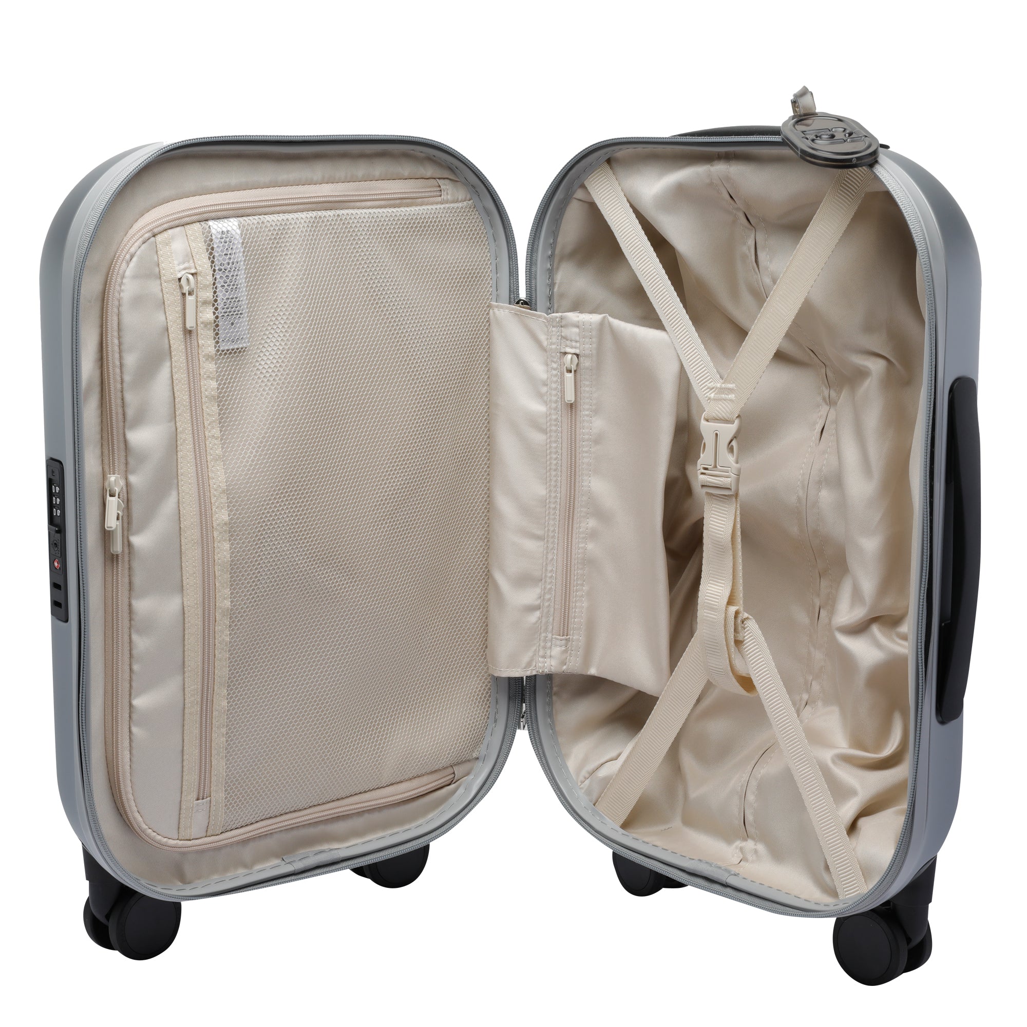Liu Jo Suitcases Silver Polycarbonato