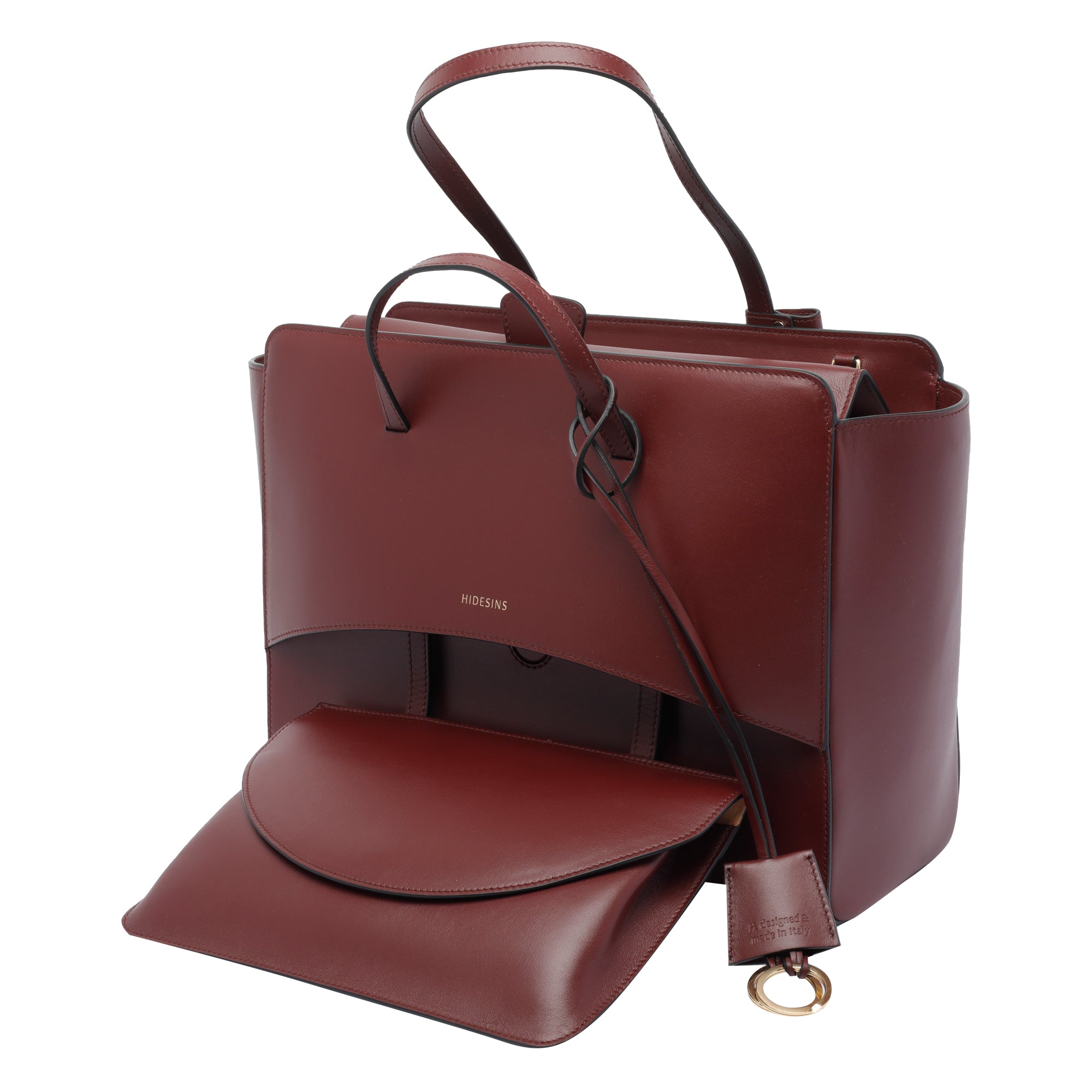 Hidesins Bags Red Calf Leather