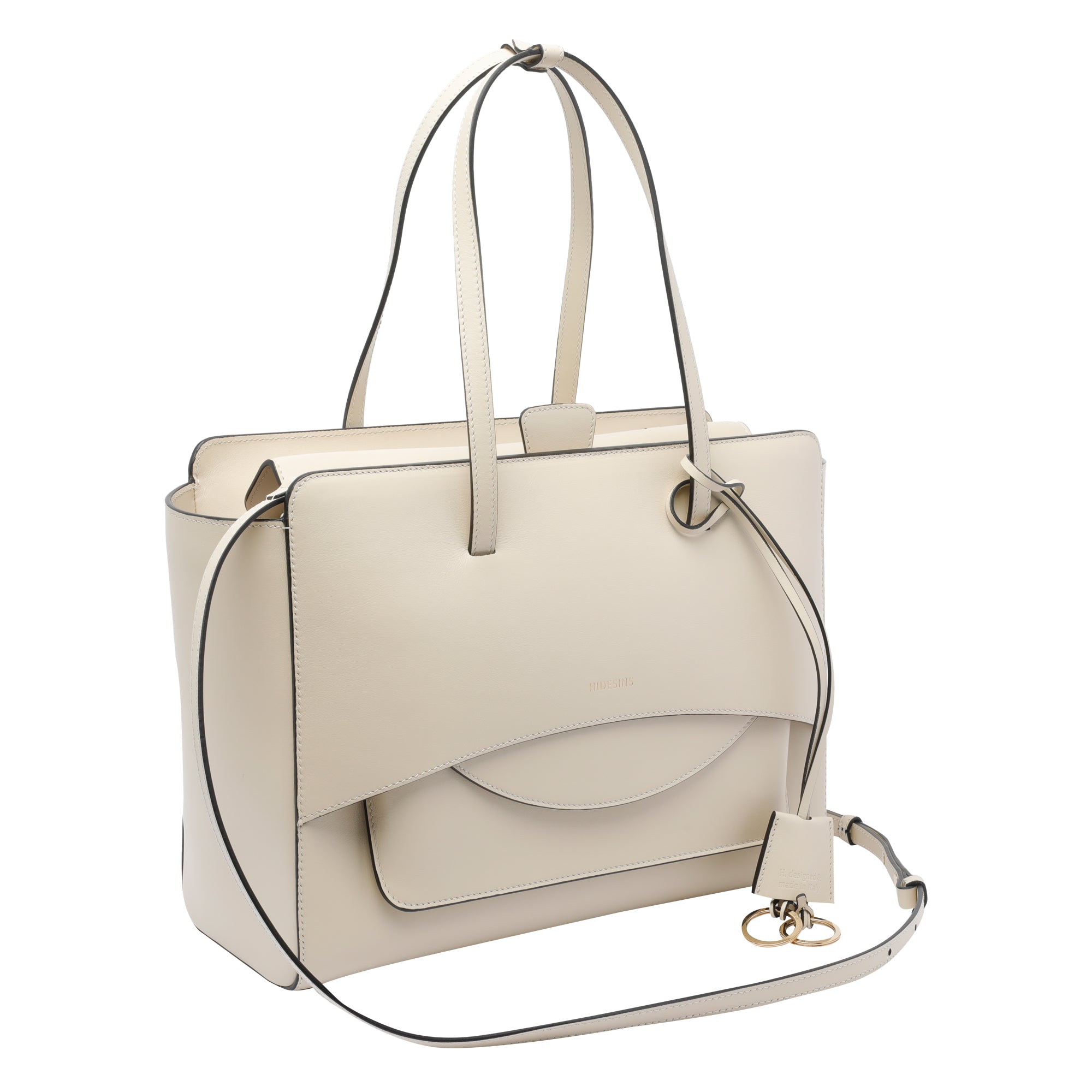 Hidesins Bags White Calf Leather
