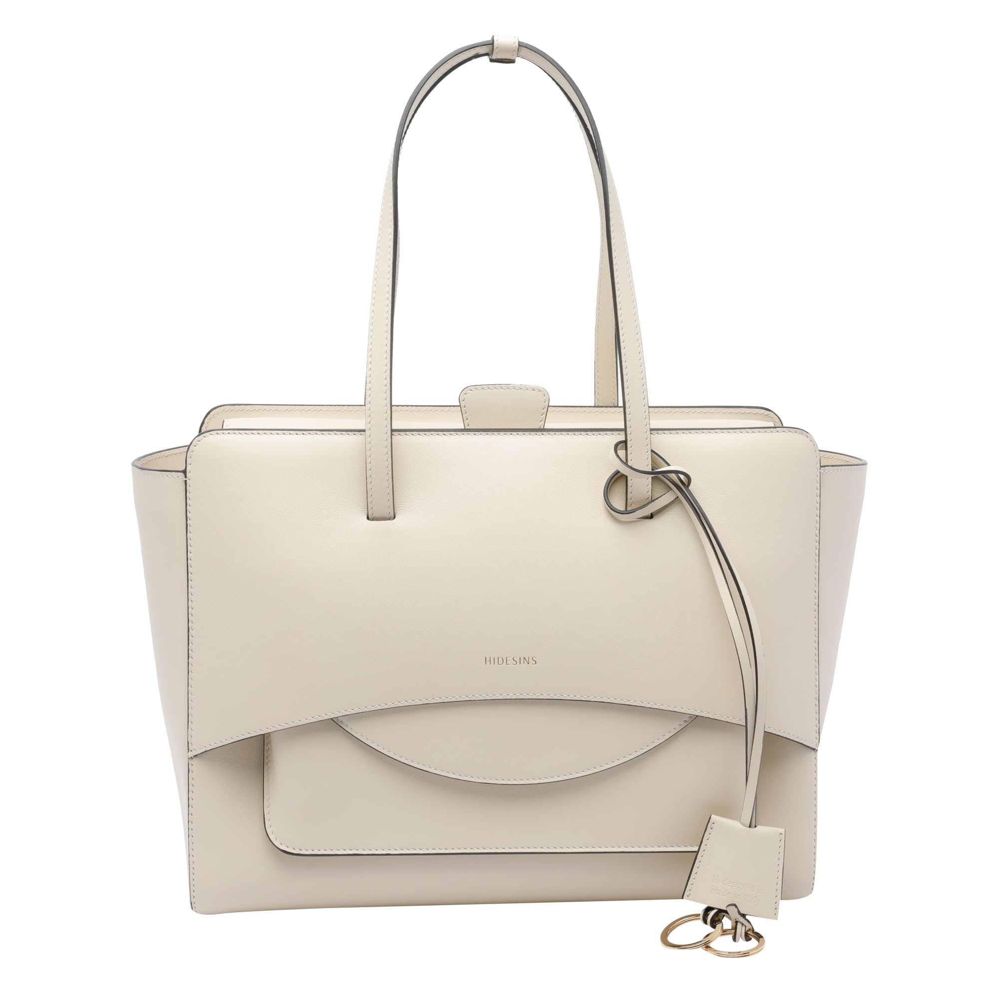Hidesins Bags White Calf Leather