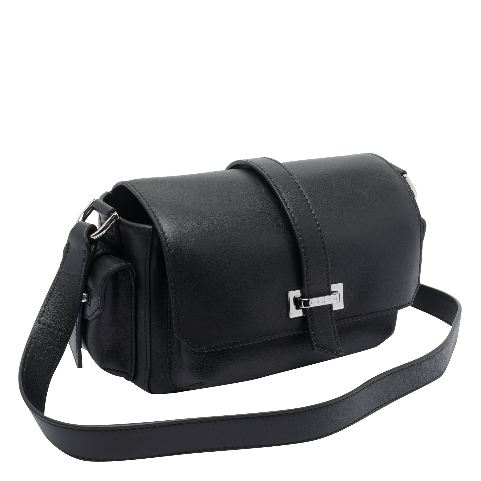 Hogan Bags Black Calf Leather