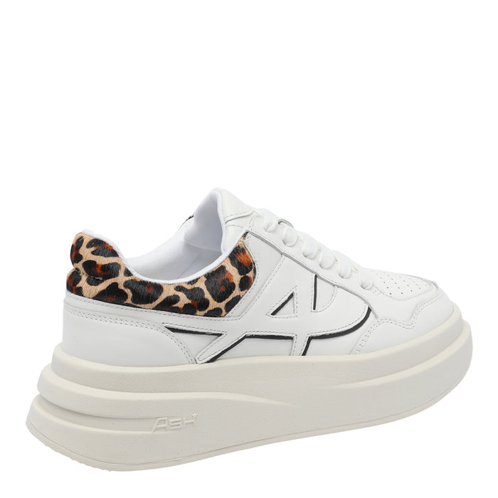 ASH Sneakers White Calf Leather/rubber Sole