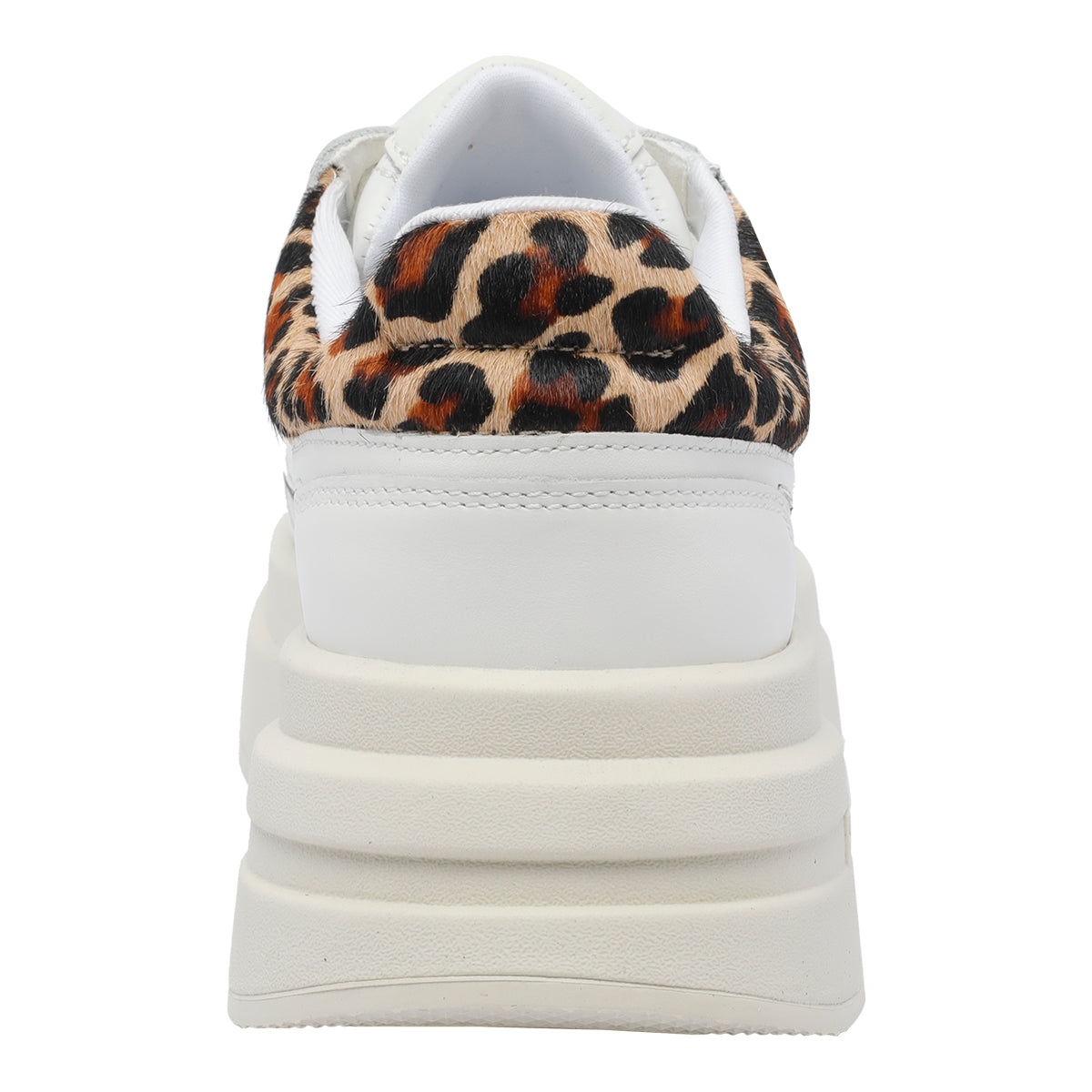 ASH Sneakers White Calf Leather/rubber Sole
