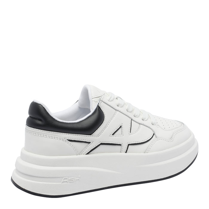 ASH Sneakers White Calf Leather/rubber Sole