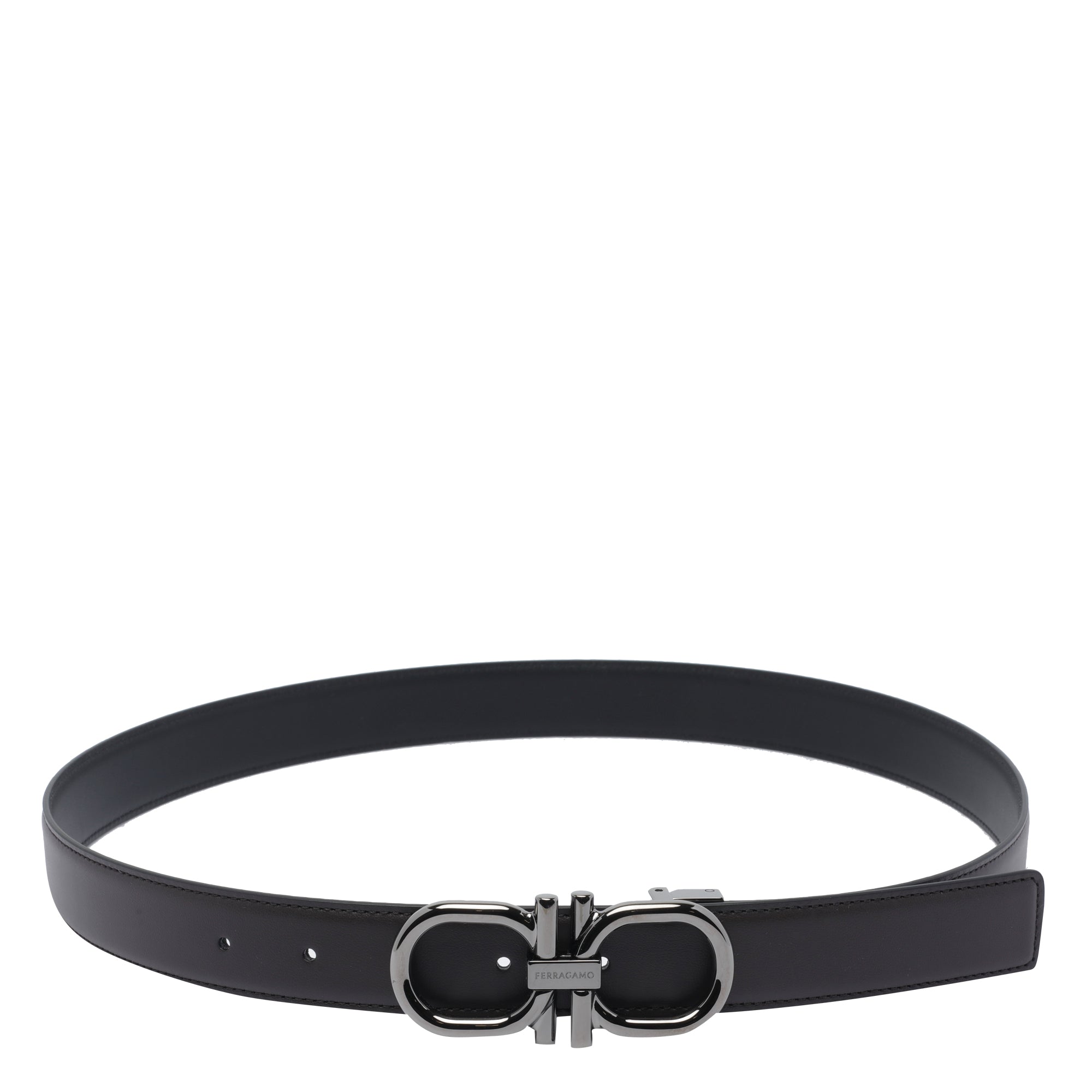 Ferragamo Belts Brown Calf Leather