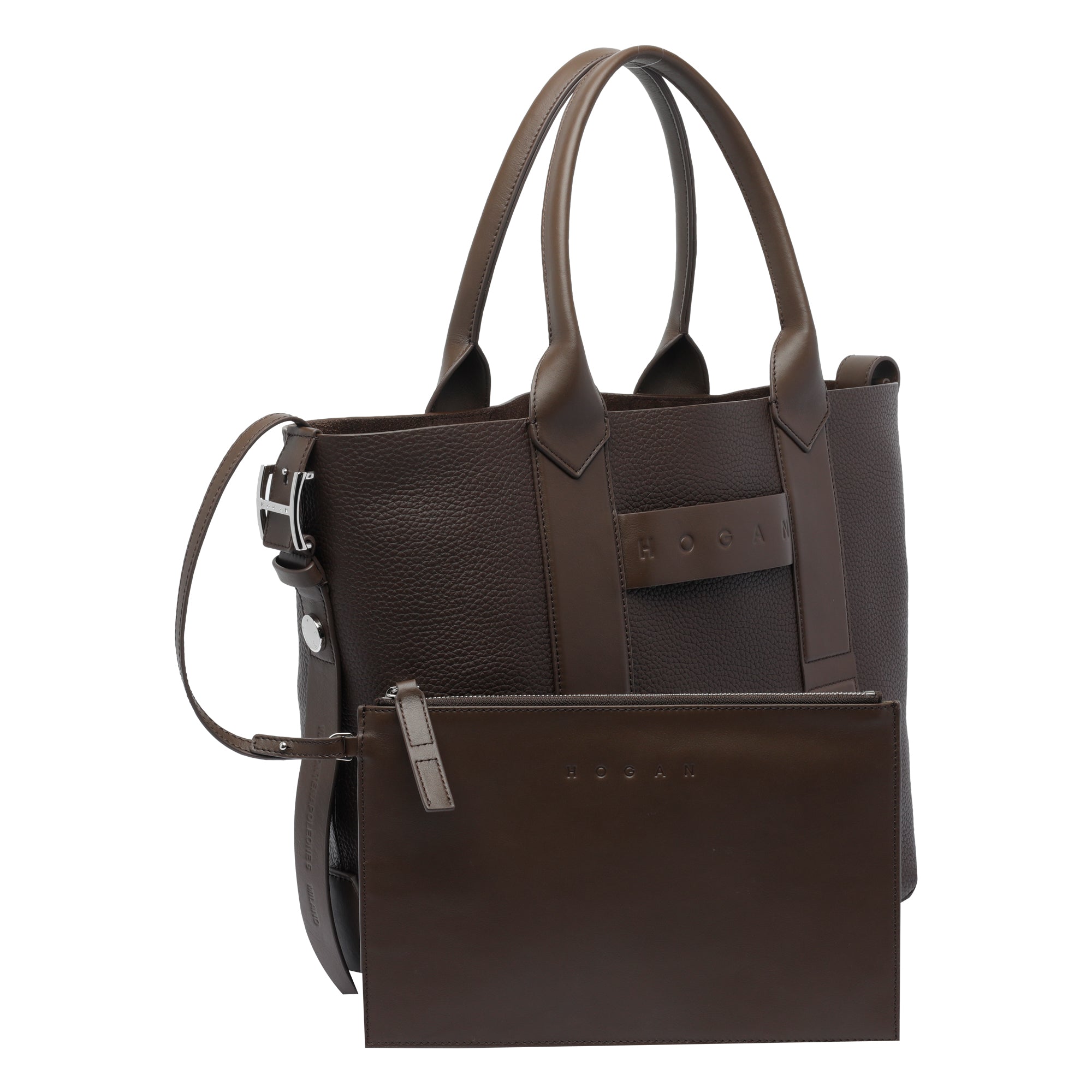 Hogan Bags Brown Calf Leather