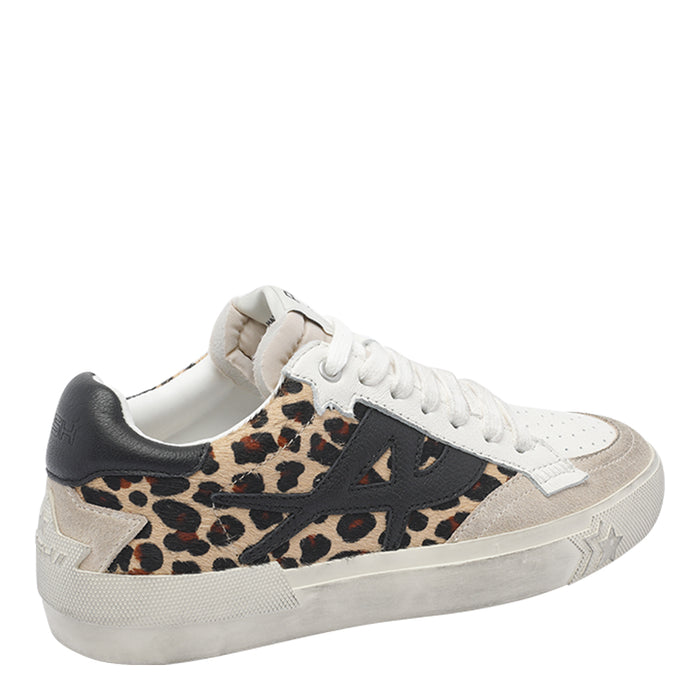 Ash Sneakers White Calf Leather/rubber Sole