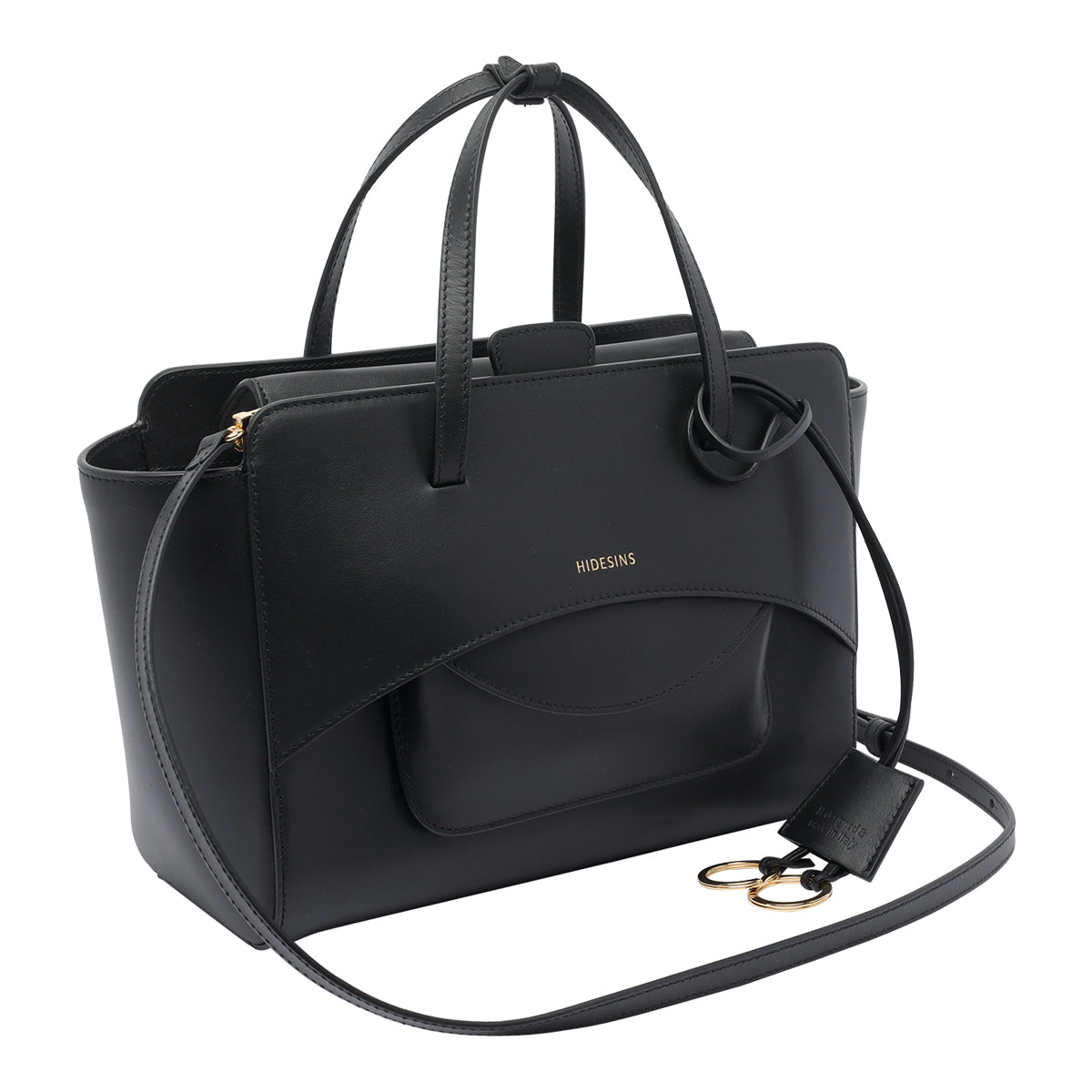 Hidesins Bags Black Calf Leather