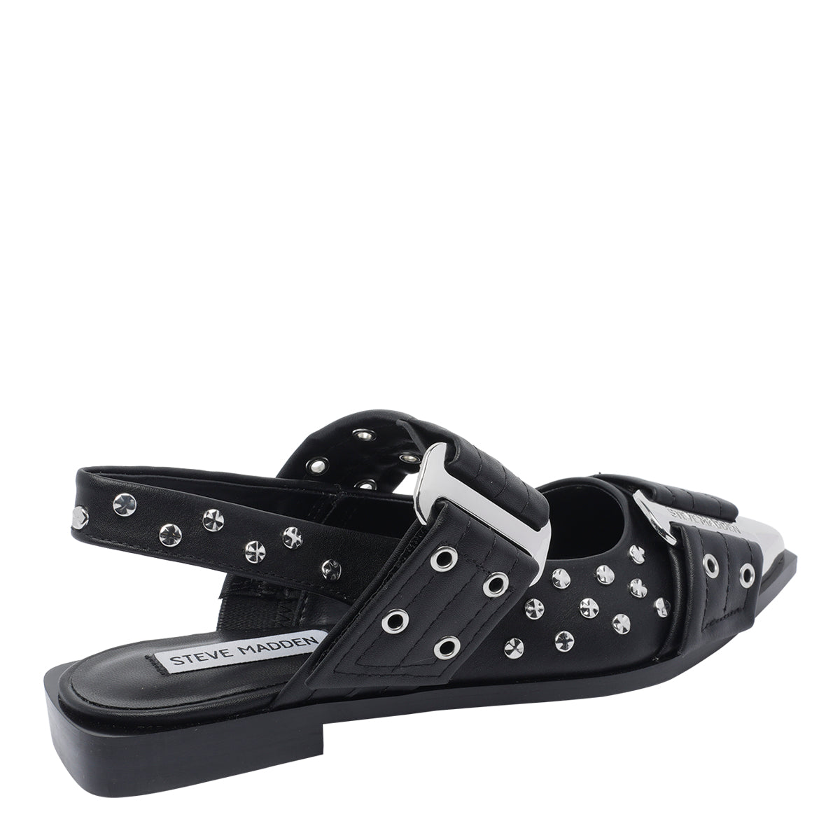 Steve Madden Flat shoes Black Synthetic Leather/rubber Sole