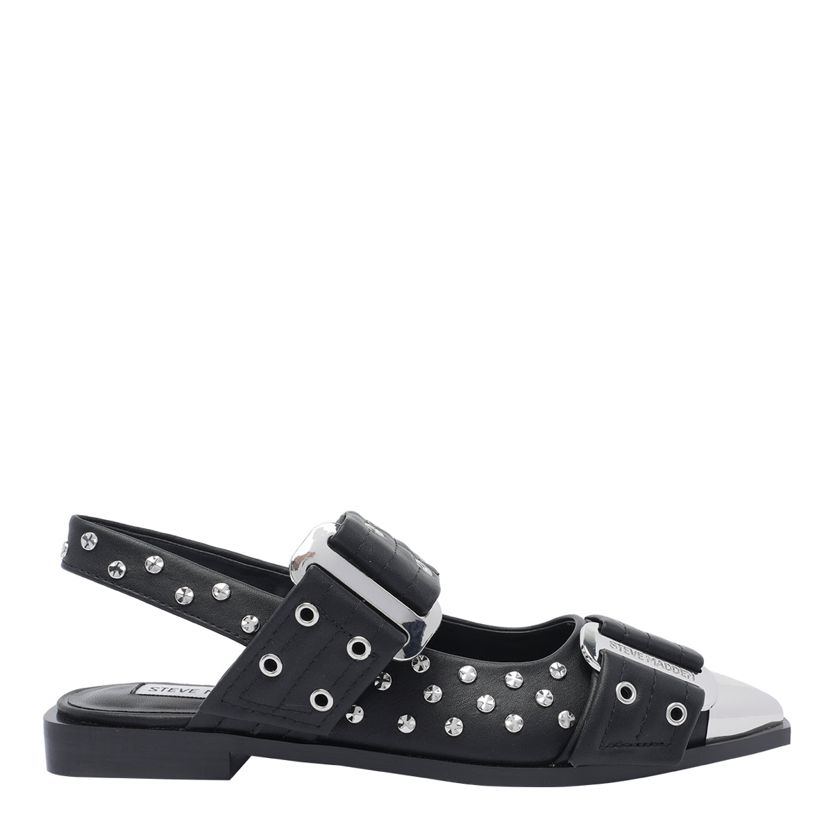 Steve Madden Flat shoes Black Synthetic Leather/rubber Sole