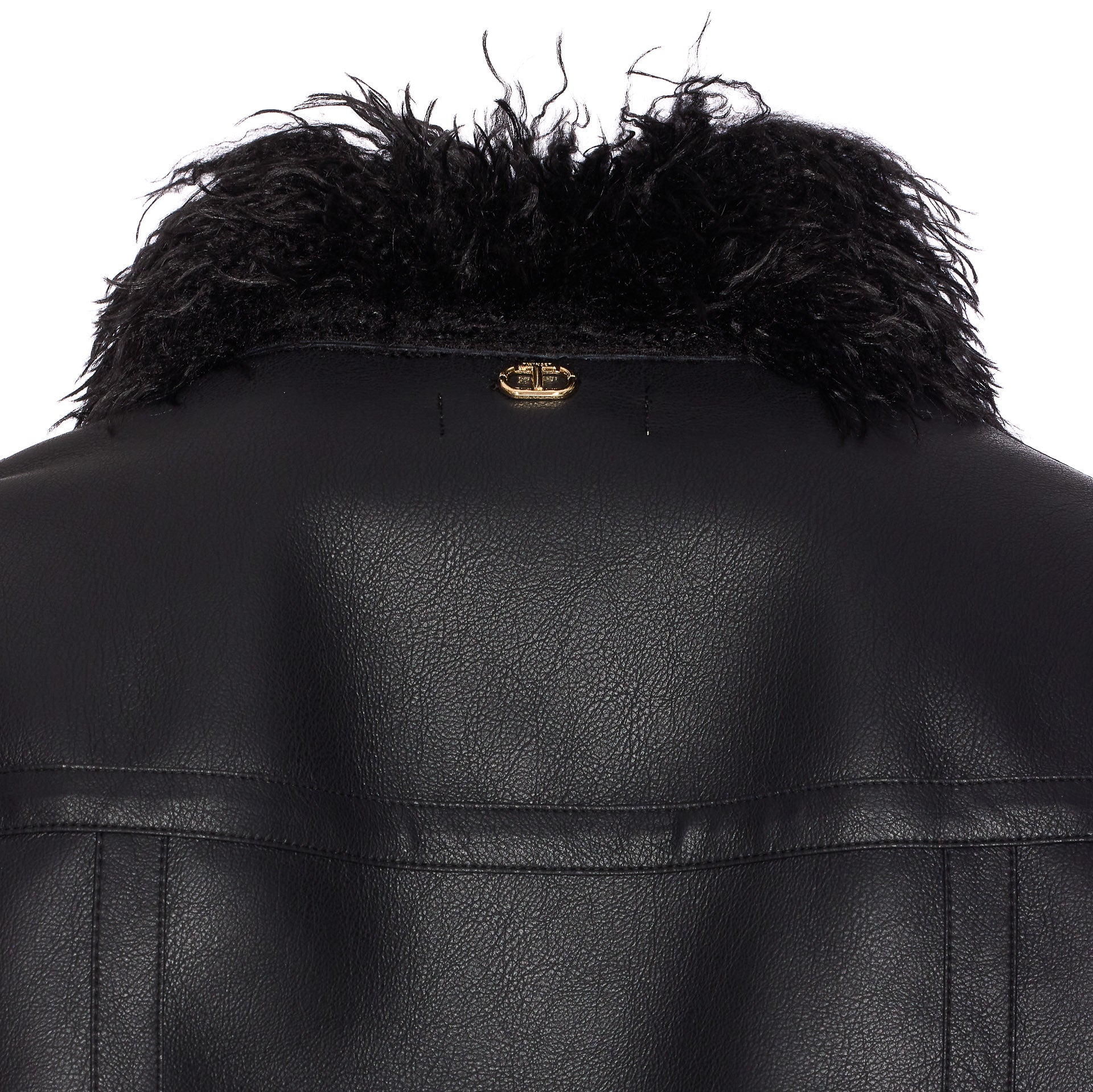 Twin-set Coats Black Polyester