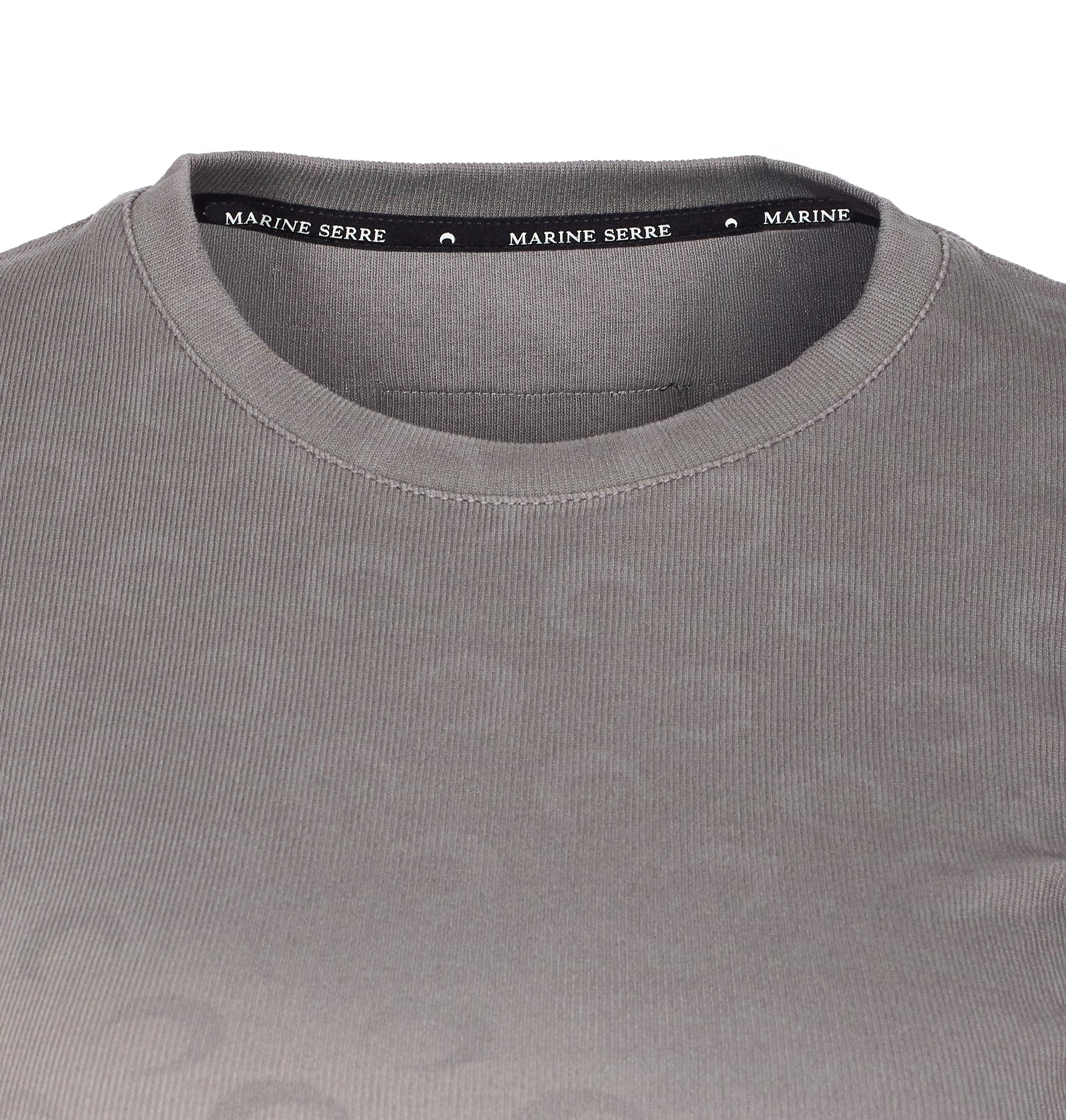 Marine Serre T-Shirts And Polos Grey Cotton