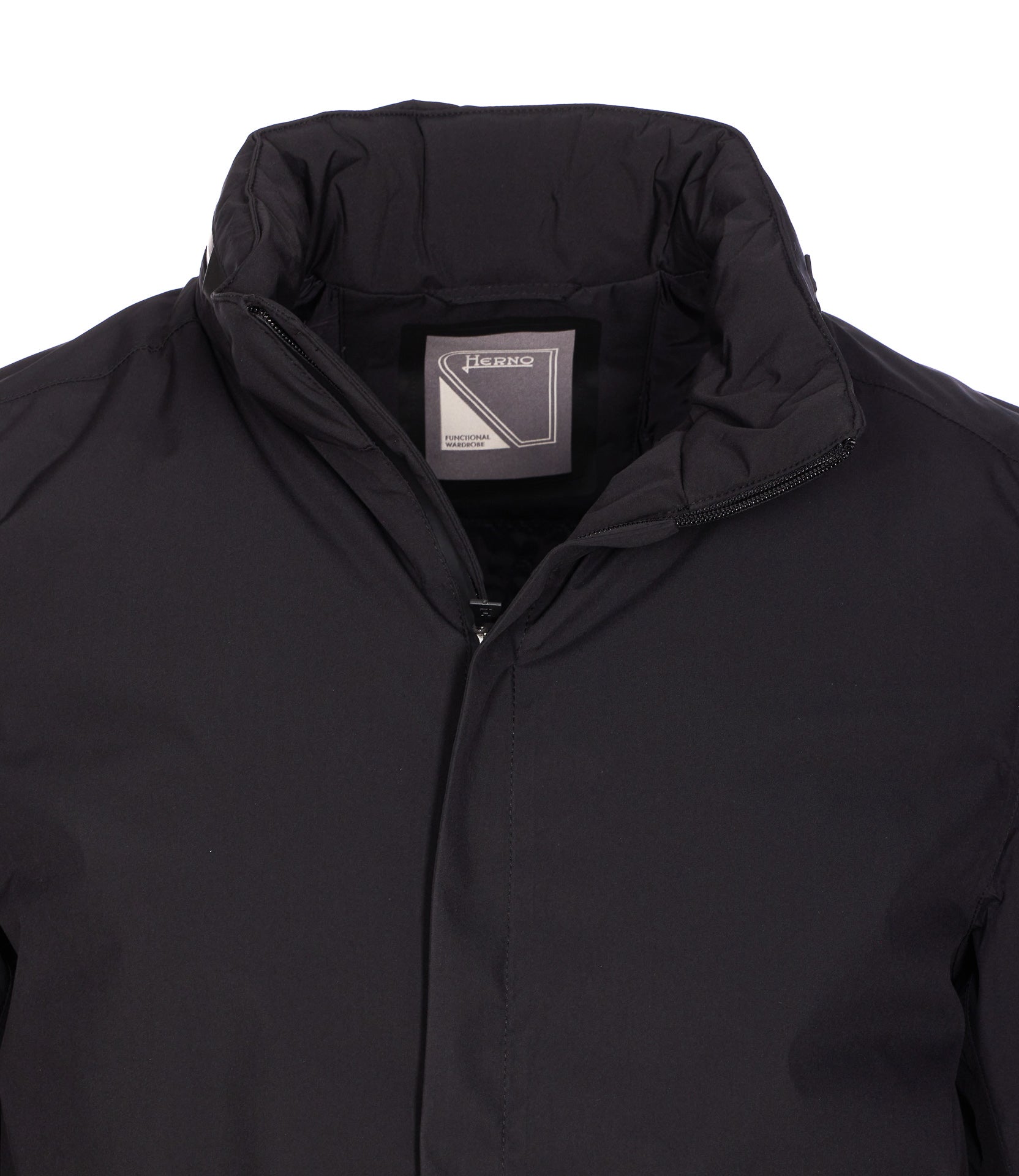 Herno Coats Black Polyester