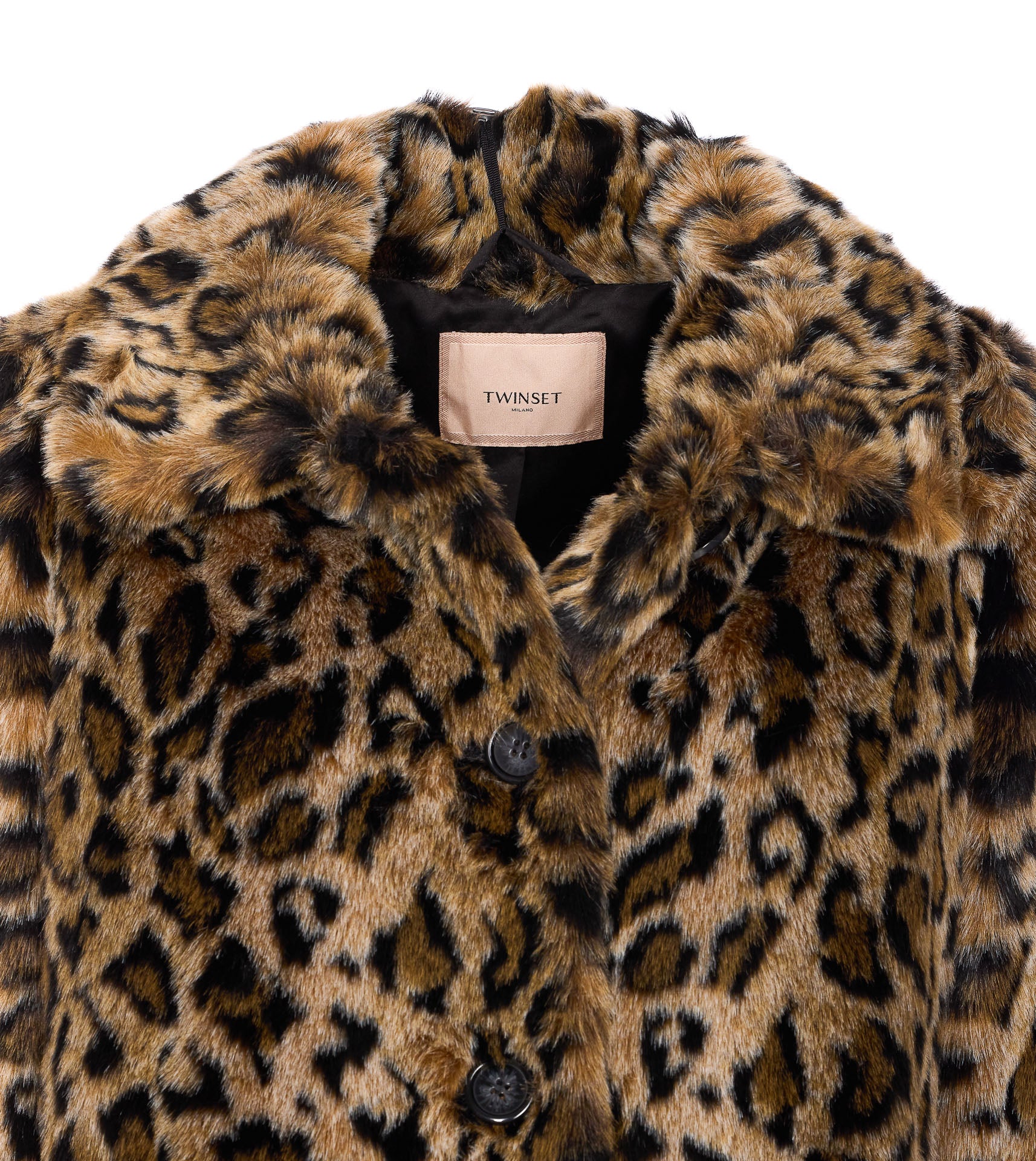 Twin-Set Coats Brown Acrylic