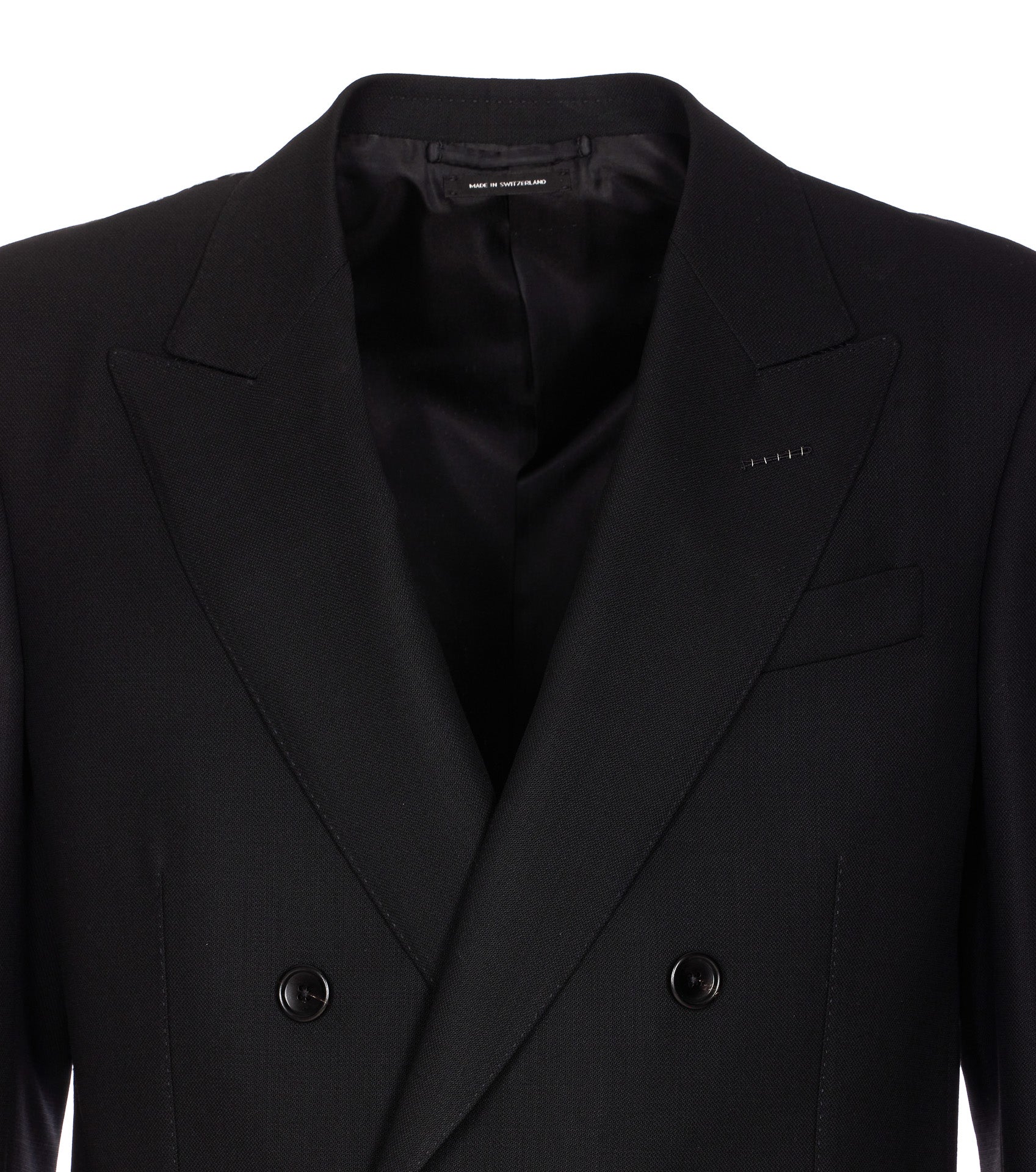 Tom Ford Jackets Black Wool