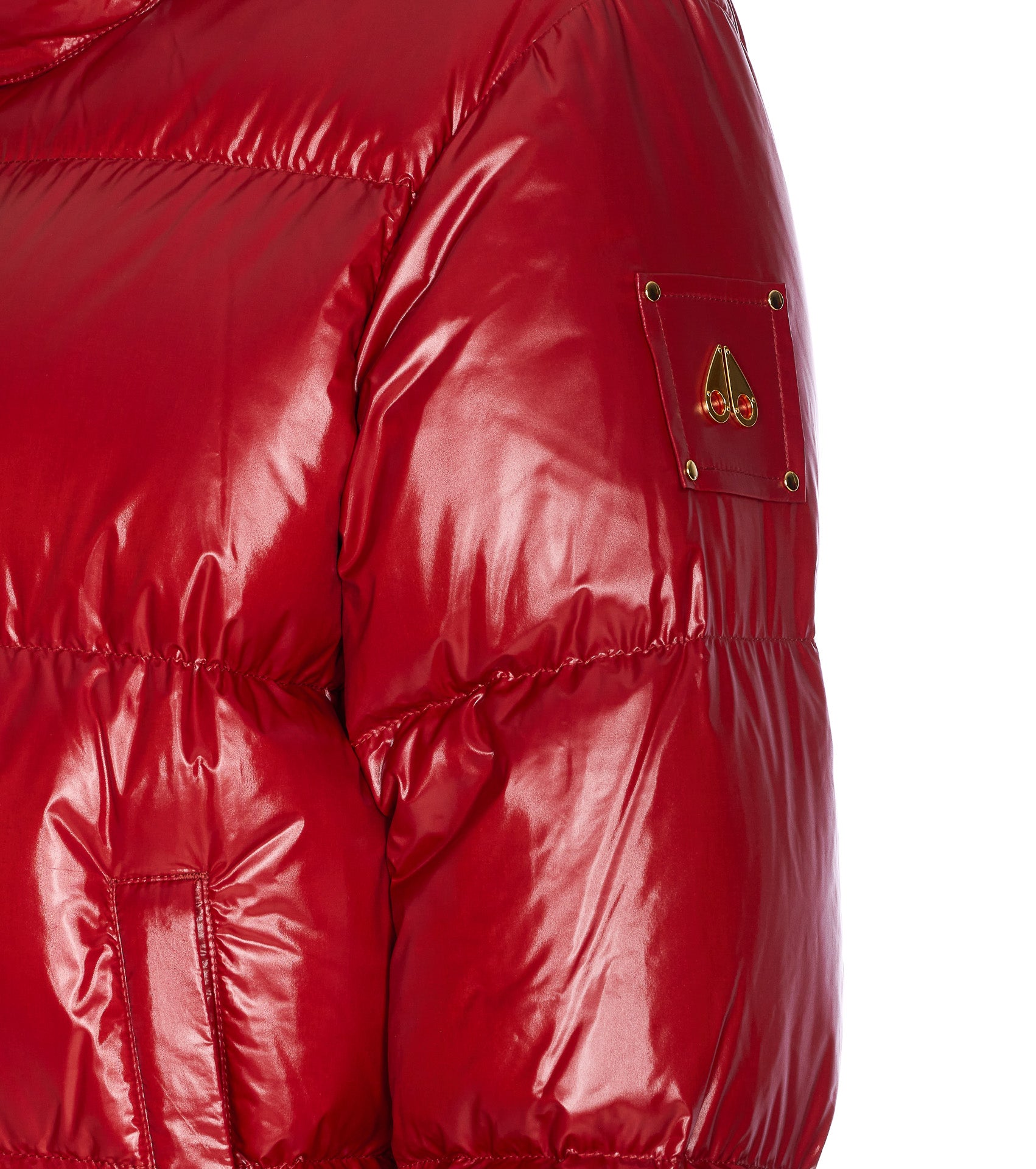 Moose Knuckles Coats Red Nylon
