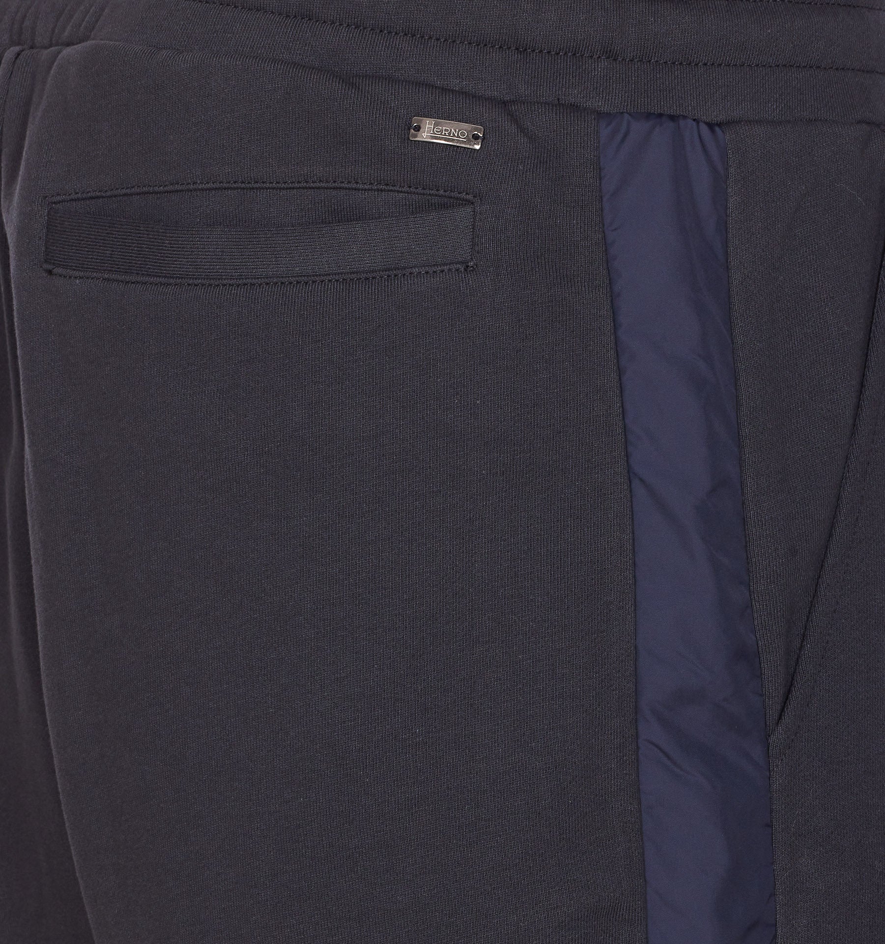 Herno Trousers Blue Cotton