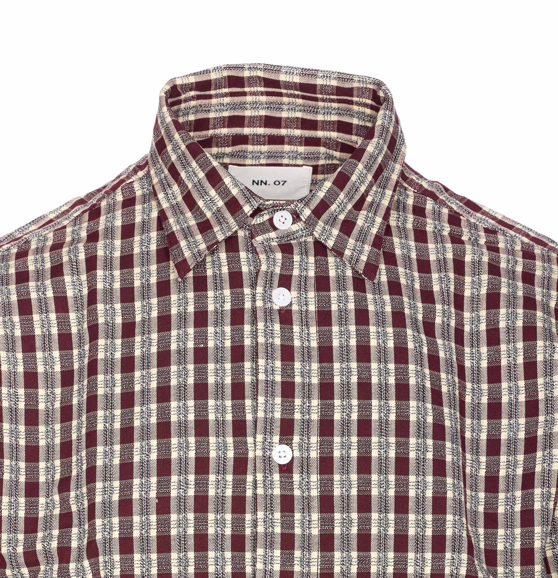 NN.07 Shirts Brown Organic Cotton