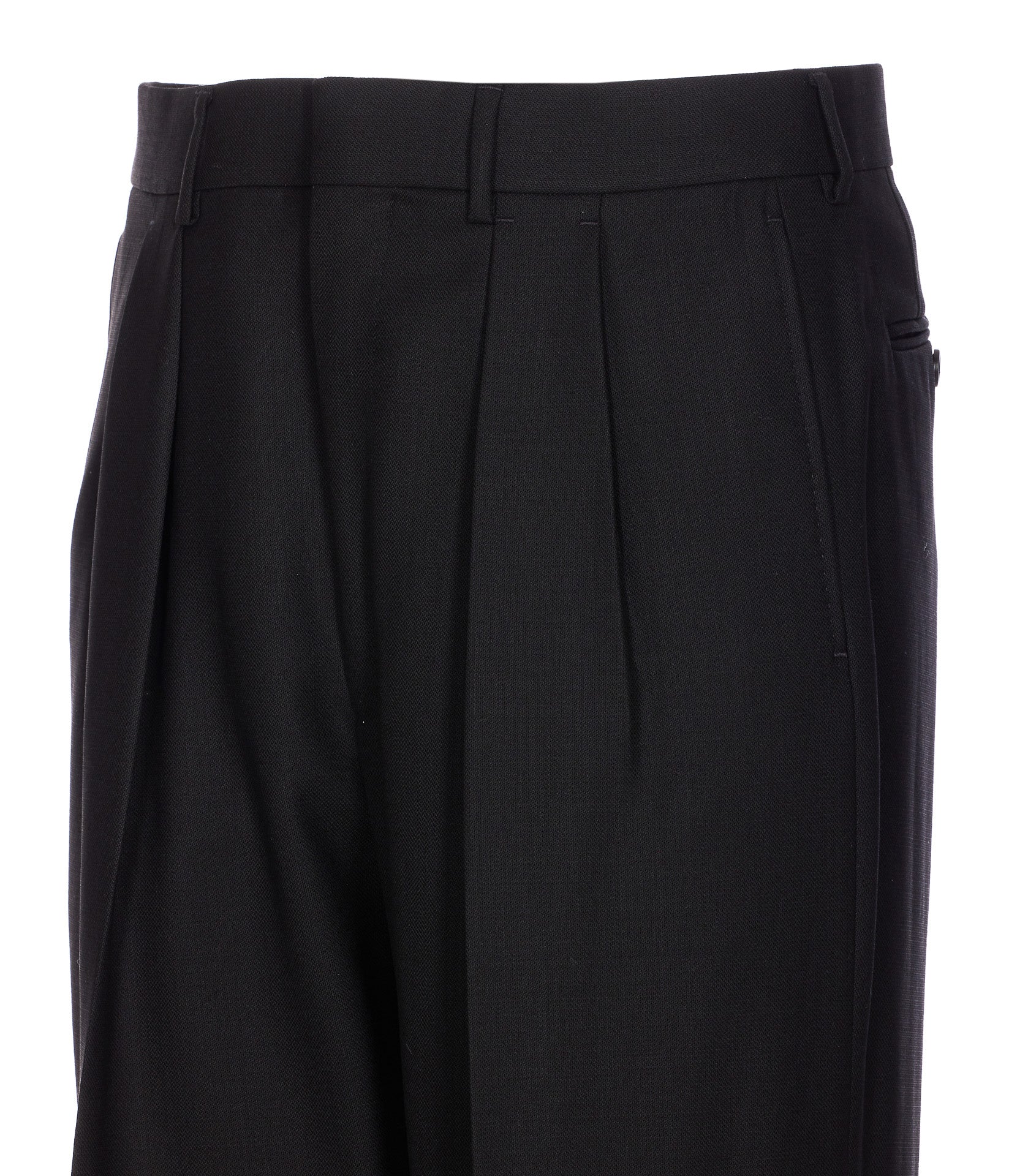 Tom Ford Trousers Black Wool